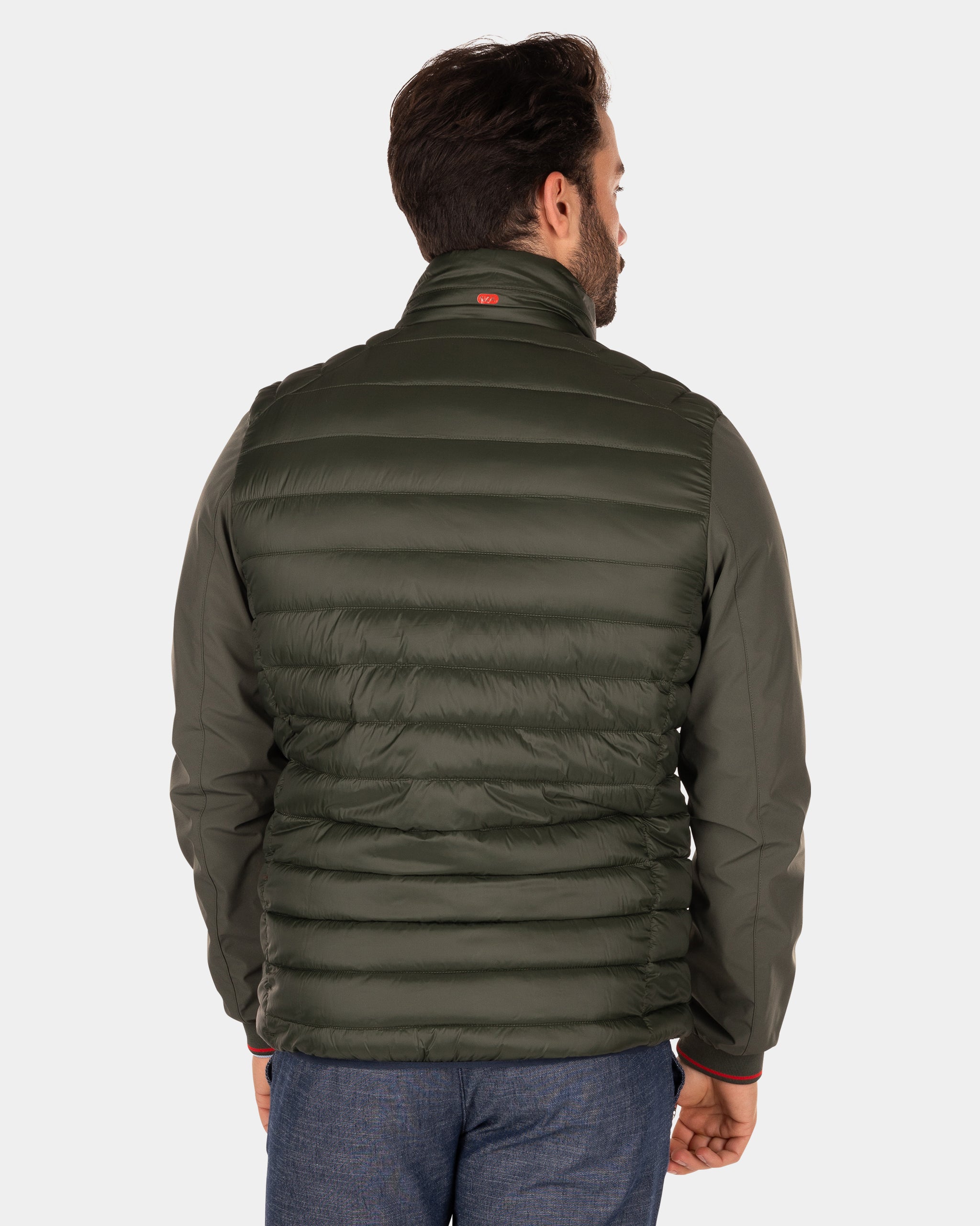 Gewatteerde jas met softshell - Jacket Army Gewatteerde jas met softshell - Jacket Army