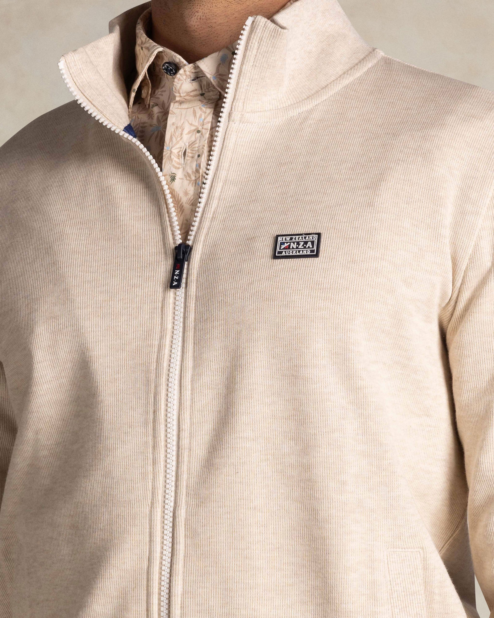 Ecru katoenen vest Ecru katoenen vest