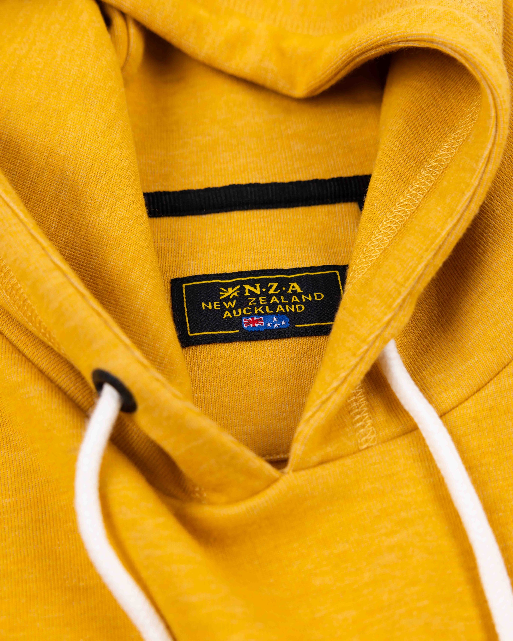 Hoodie jaune ocre avec logo - Warm Ocre Hoodie jaune ocre avec logo - Warm Ocre
