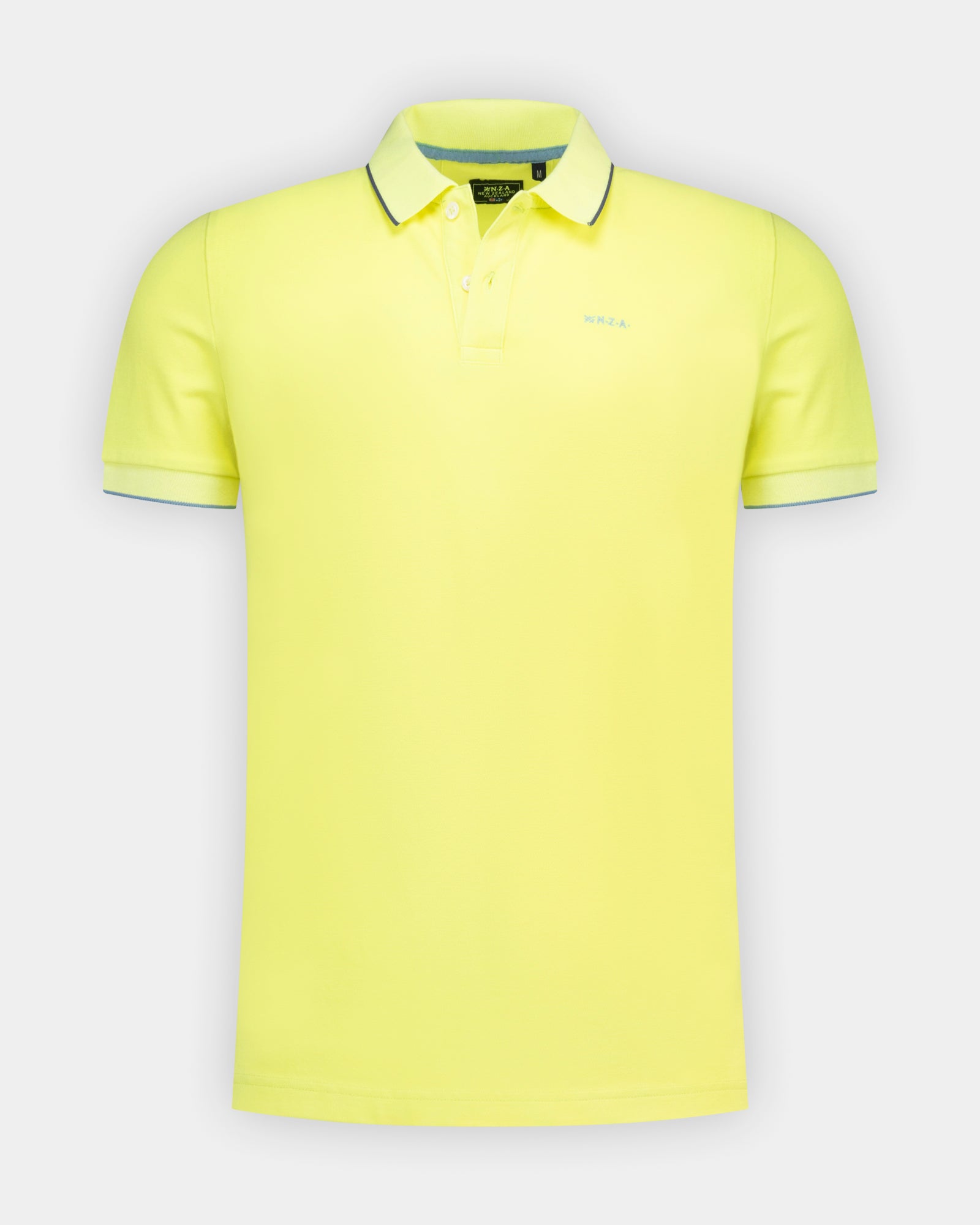 Polo amarillo de algodón elástico Polo amarillo de algodón elástico