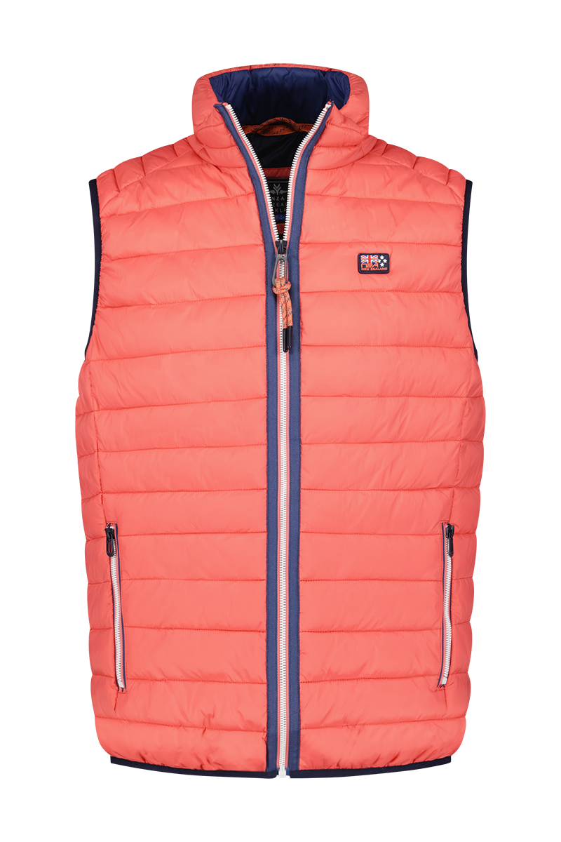 Nylon vest - Golden Orange Nylon vest - Golden Orange