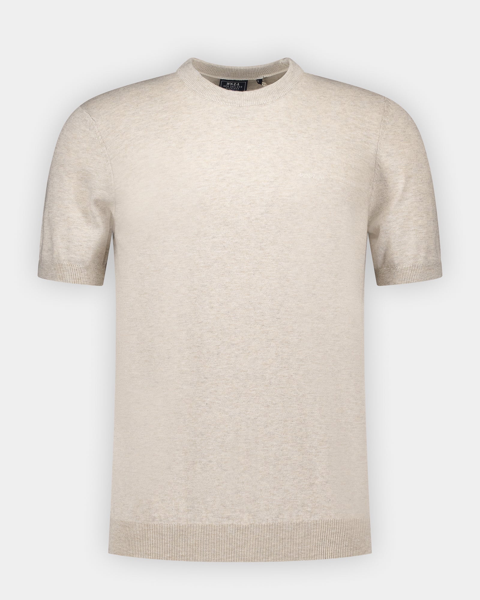 Suéter de algodón crudo de manga corta Suéter de algodón crudo de manga corta