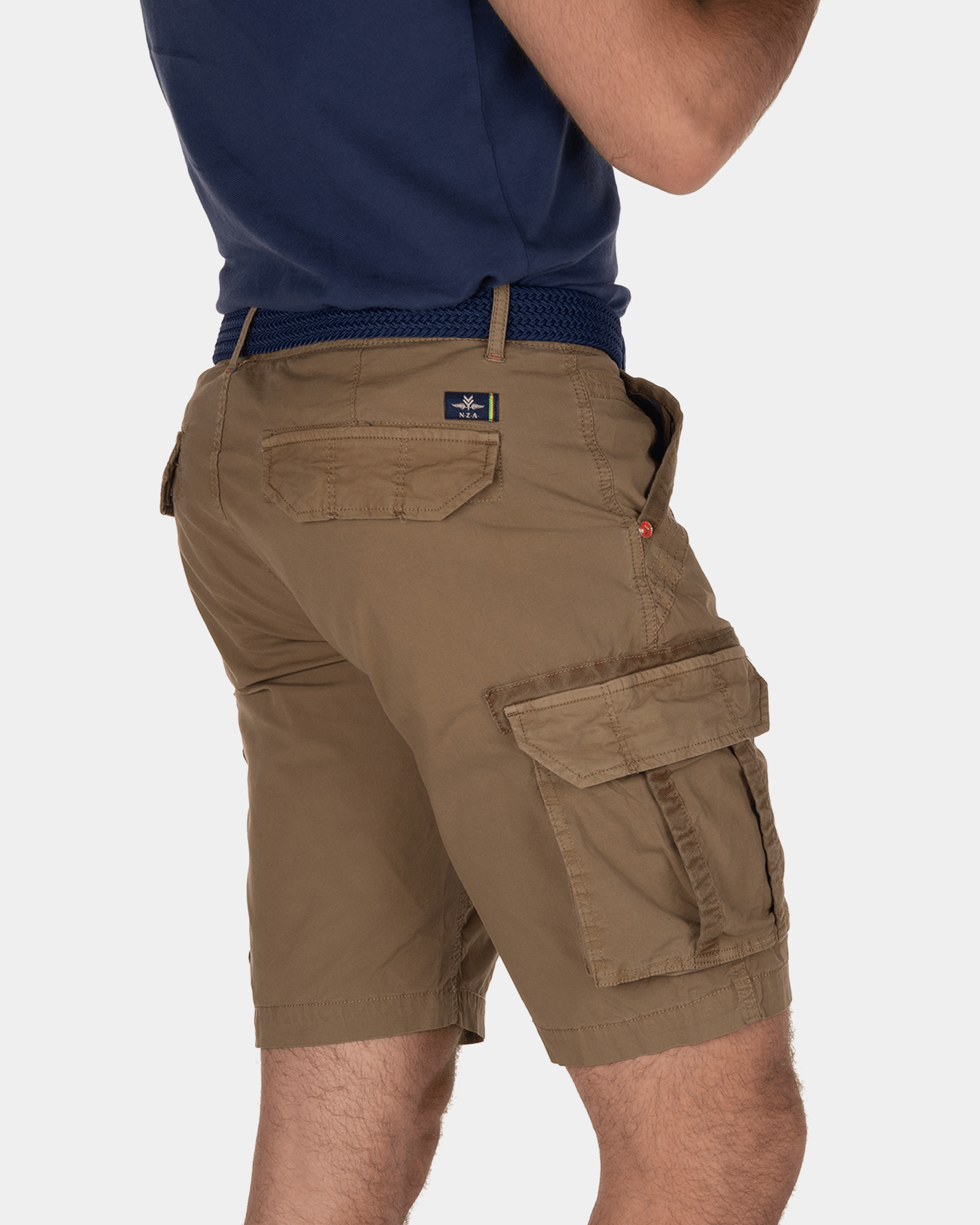 Ward Poplin Kurze Cargohose - Tobacco Brown Ward Poplin Kurze Cargohose - Tobacco Brown