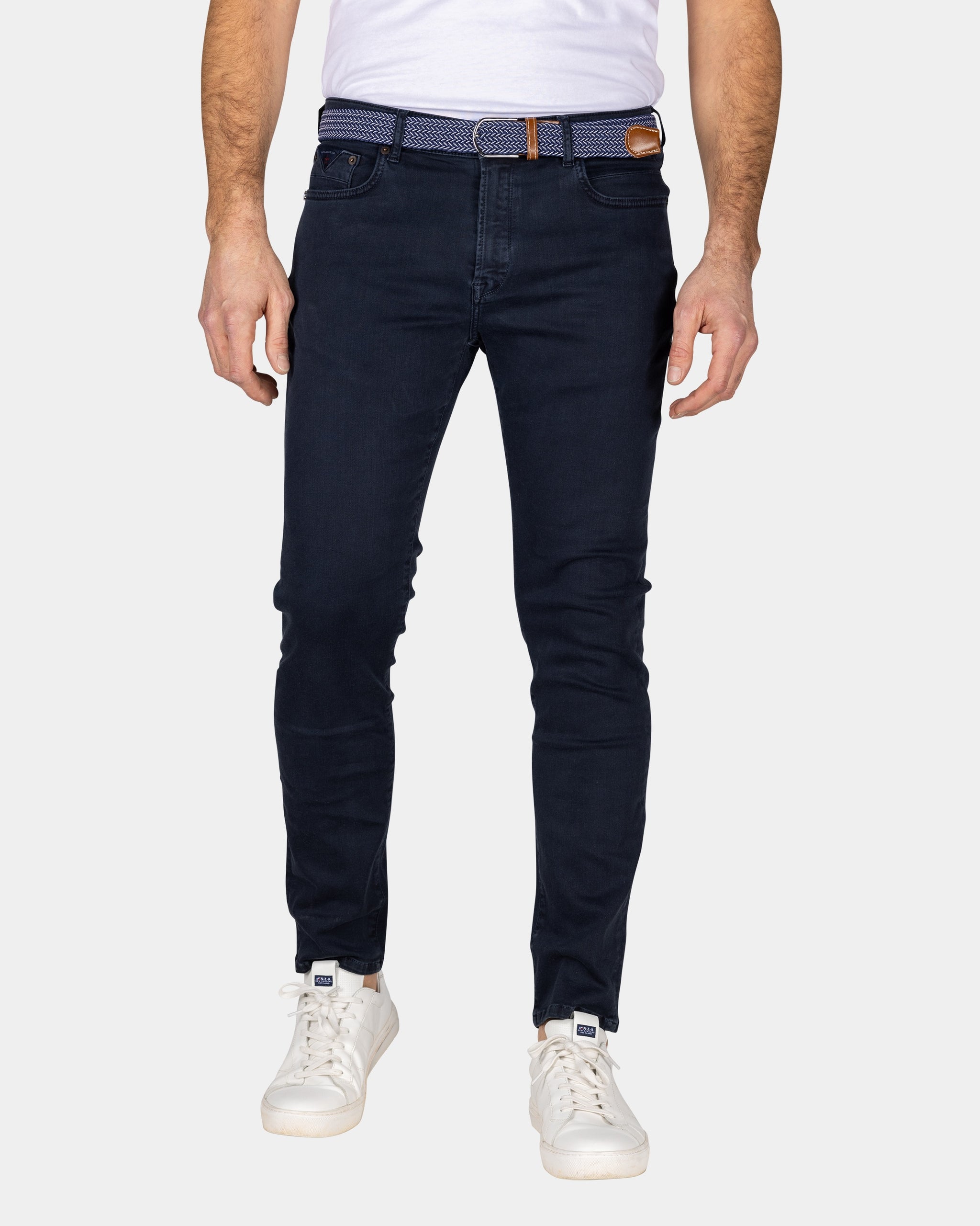 Navy gekleurde spijkerbroek Navy gekleurde spijkerbroek