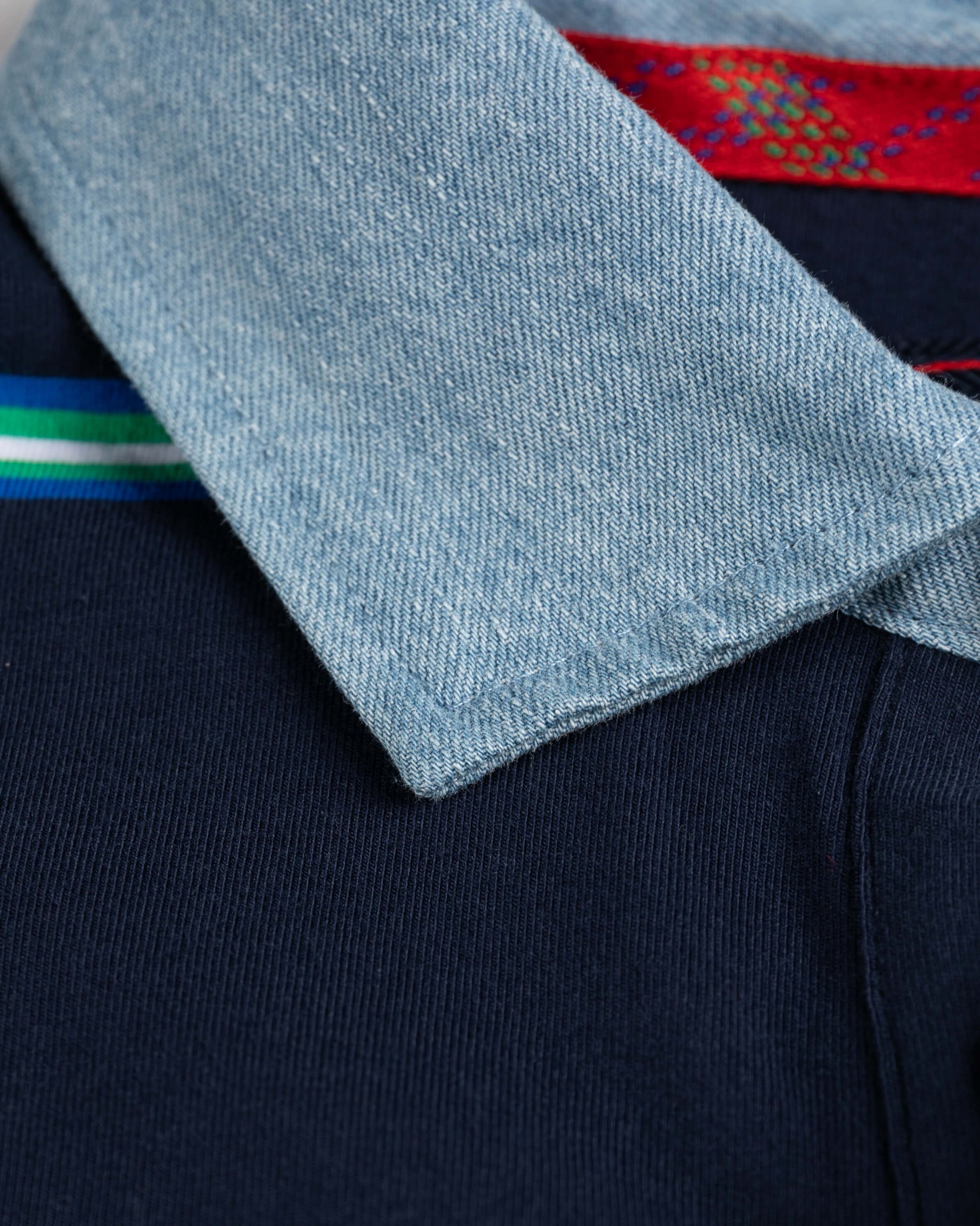 Striped rugby polo Franz Josef - Reef Navy Striped rugby polo Franz Josef - Reef Navy