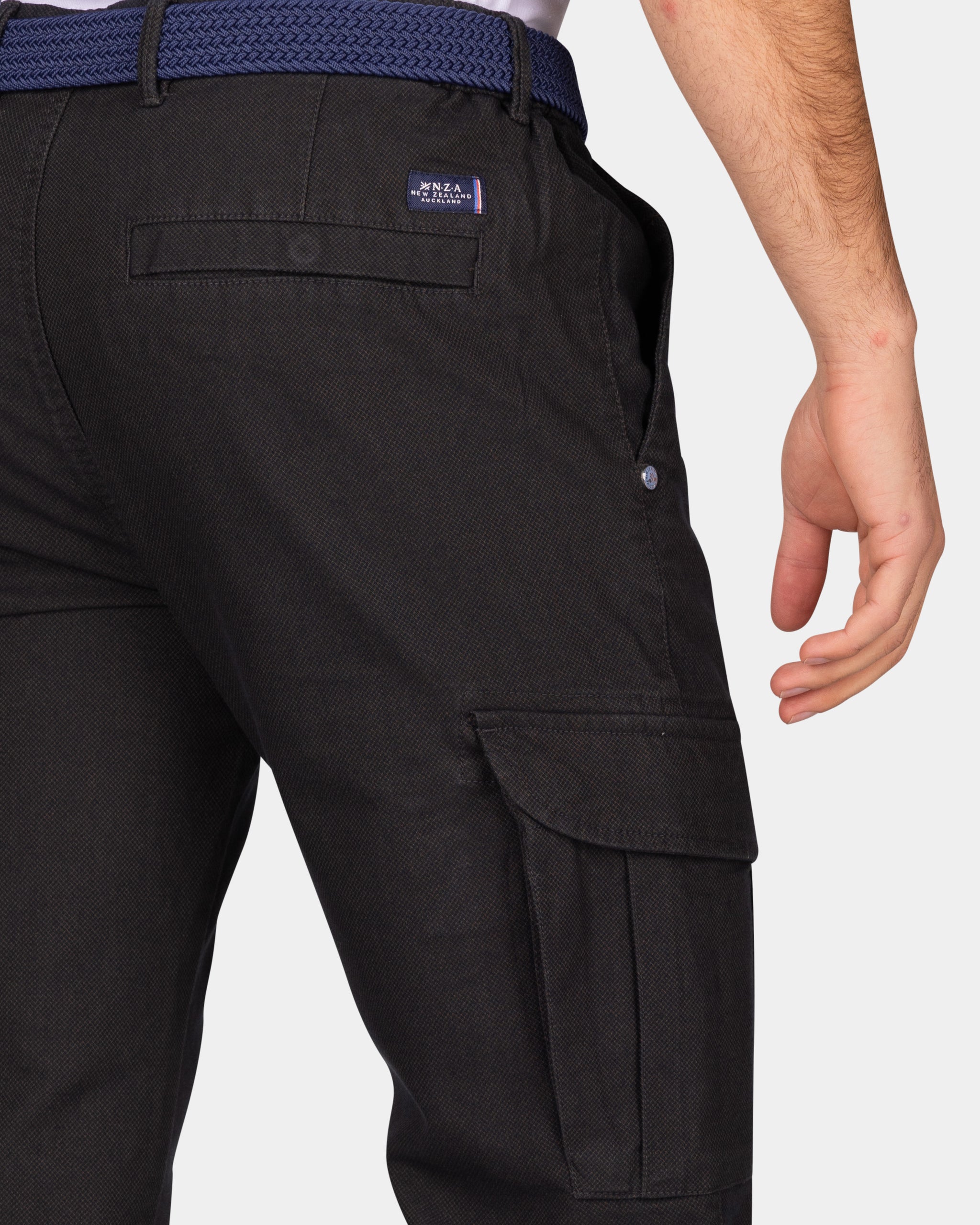 Pantalón chino cargo verde oscuro - Gravel Green Pantalón chino cargo verde oscuro - Gravel Green