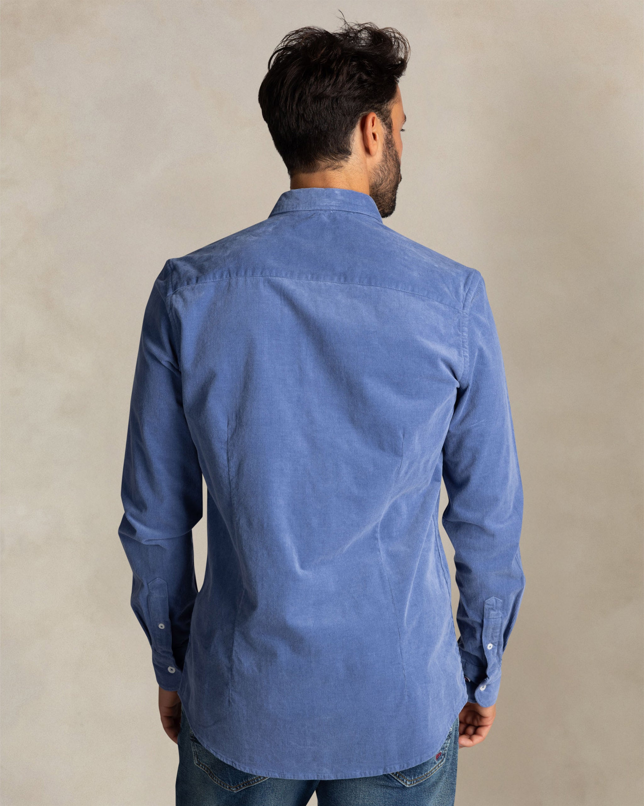 Light blue corduroy shirt Light blue corduroy shirt