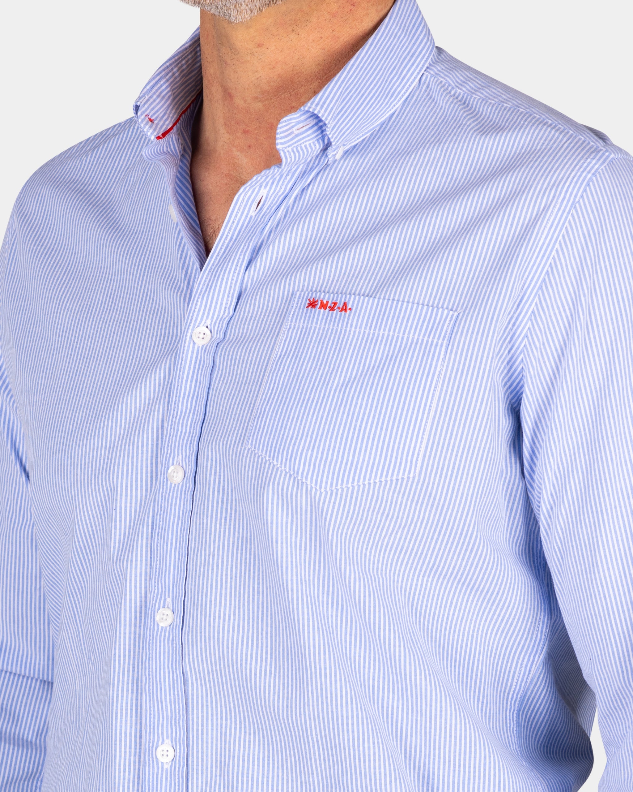 Hellblaues Baumwollhemd - Light Blue Hellblaues Baumwollhemd - Light Blue