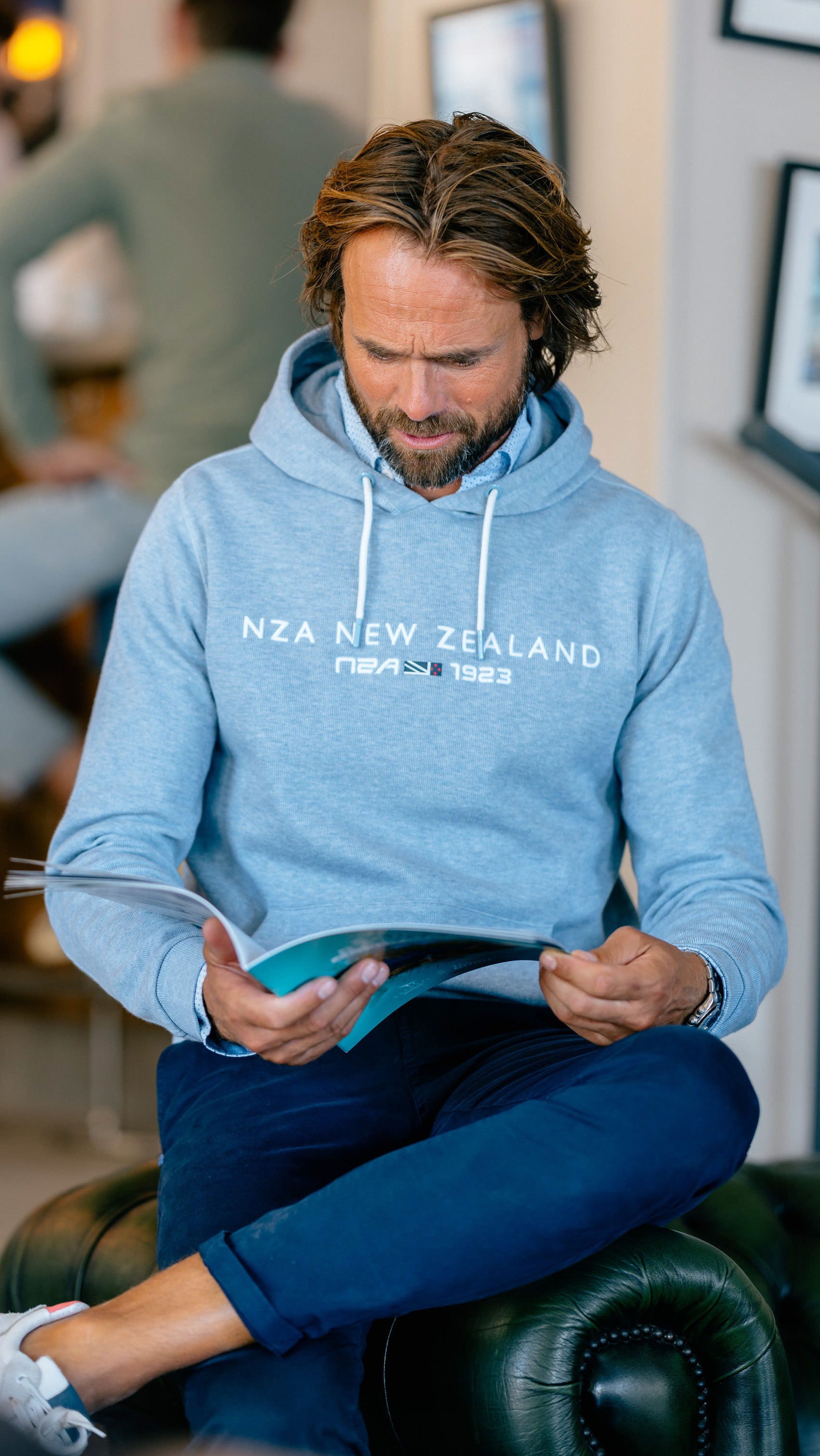 Sweat ネ capuche bleu clair - Phantom Blue Sweat ネ capuche bleu clair - Phantom Blue