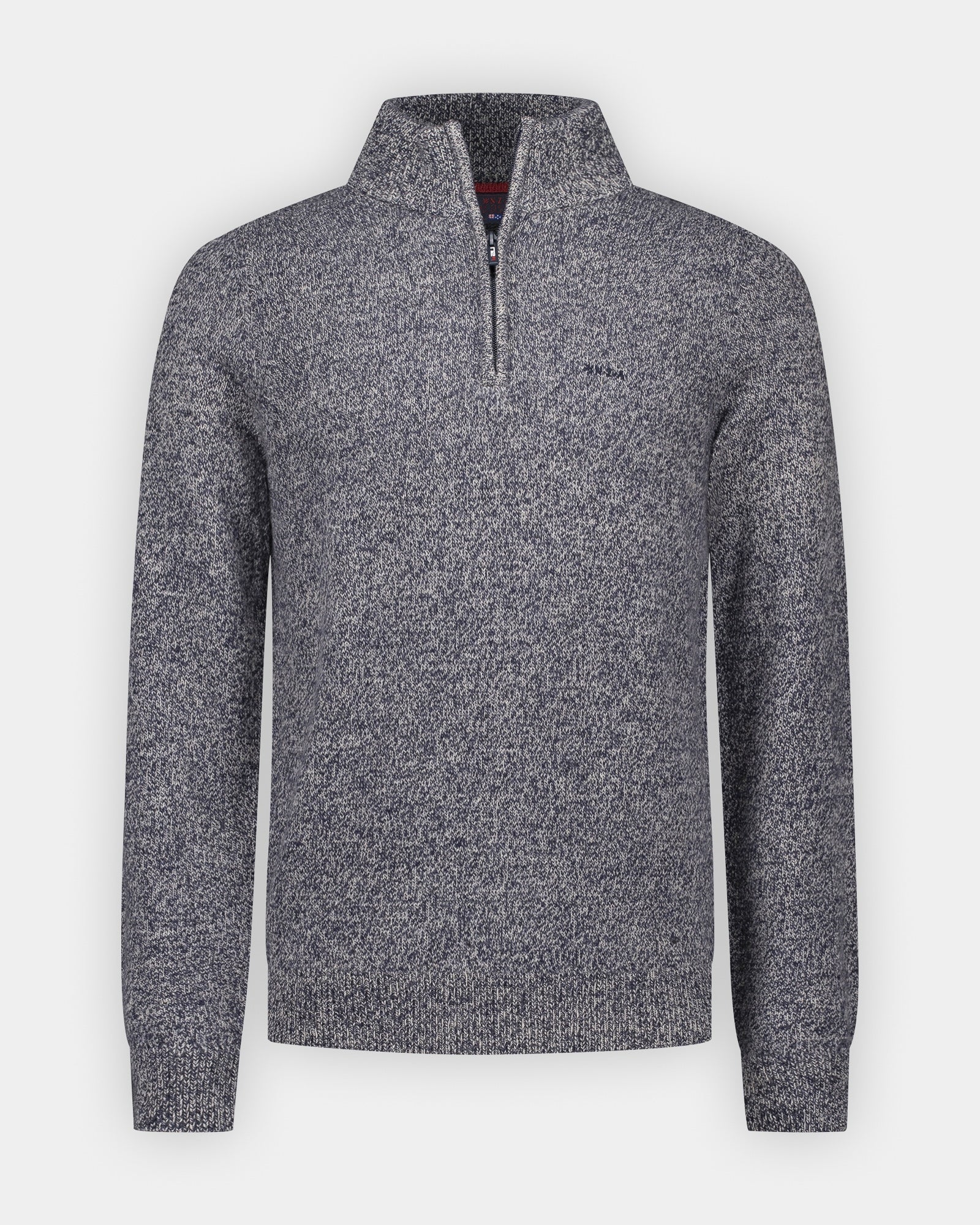 Blue wool half zip sweater Blue wool half zip sweater