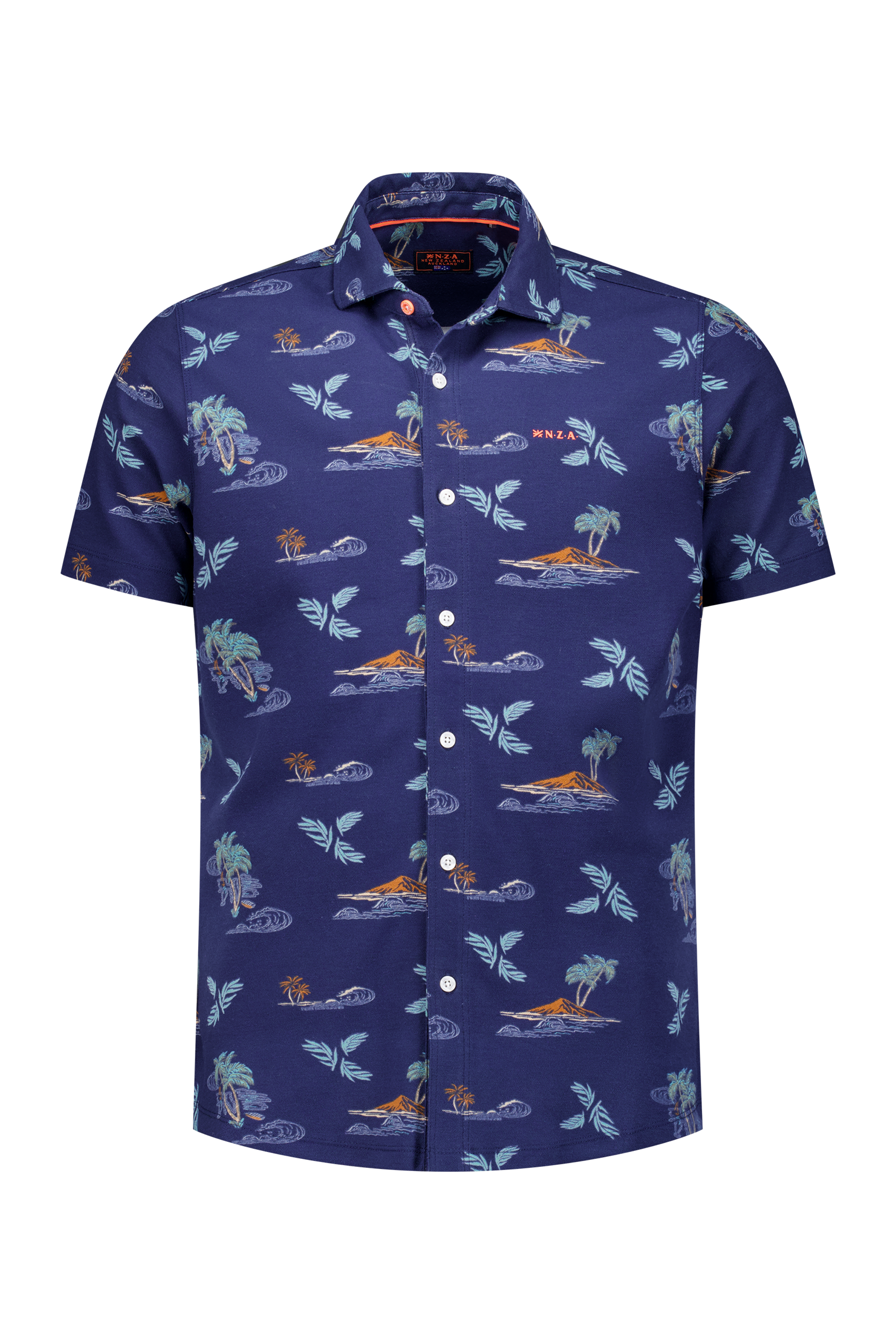 Chemise marine ネ imprimホ estival - Ocean Navy Chemise marine ネ imprimホ estival - Ocean Navy