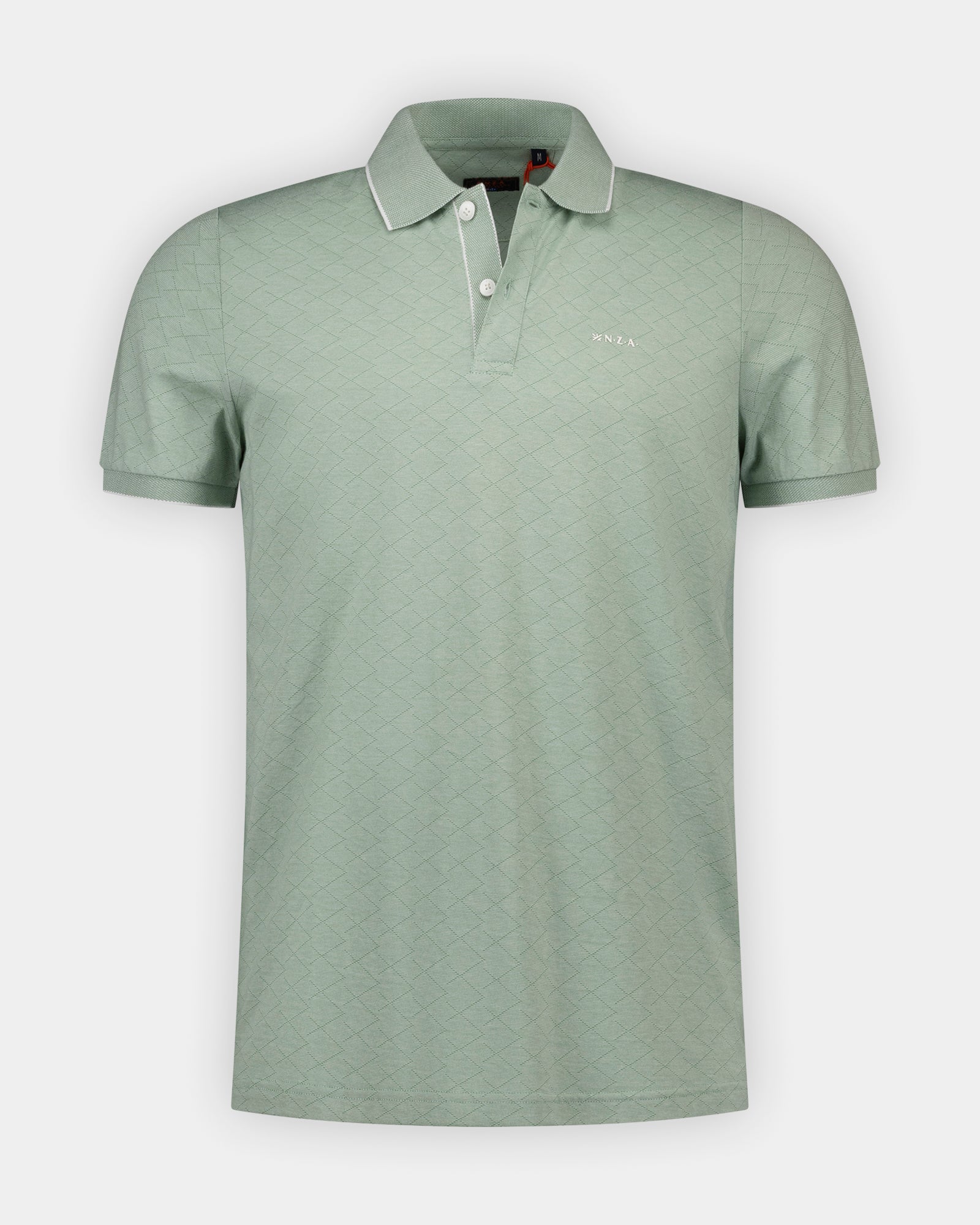 Grüne 100% Baumwoll-Polo Grüne 100% Baumwoll-Polo