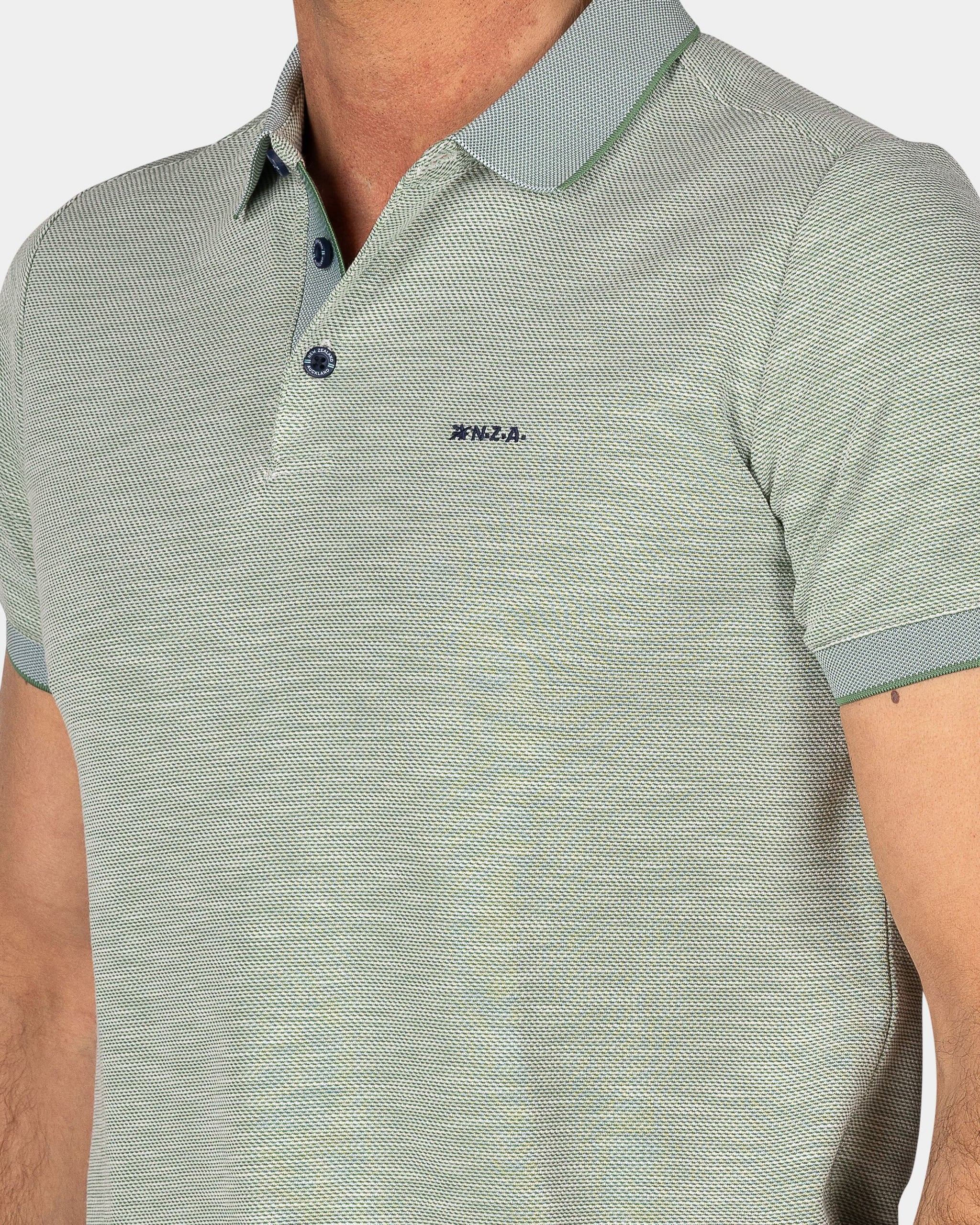 Hellgrüne Polo mit Modal Hellgrüne Polo mit Modal