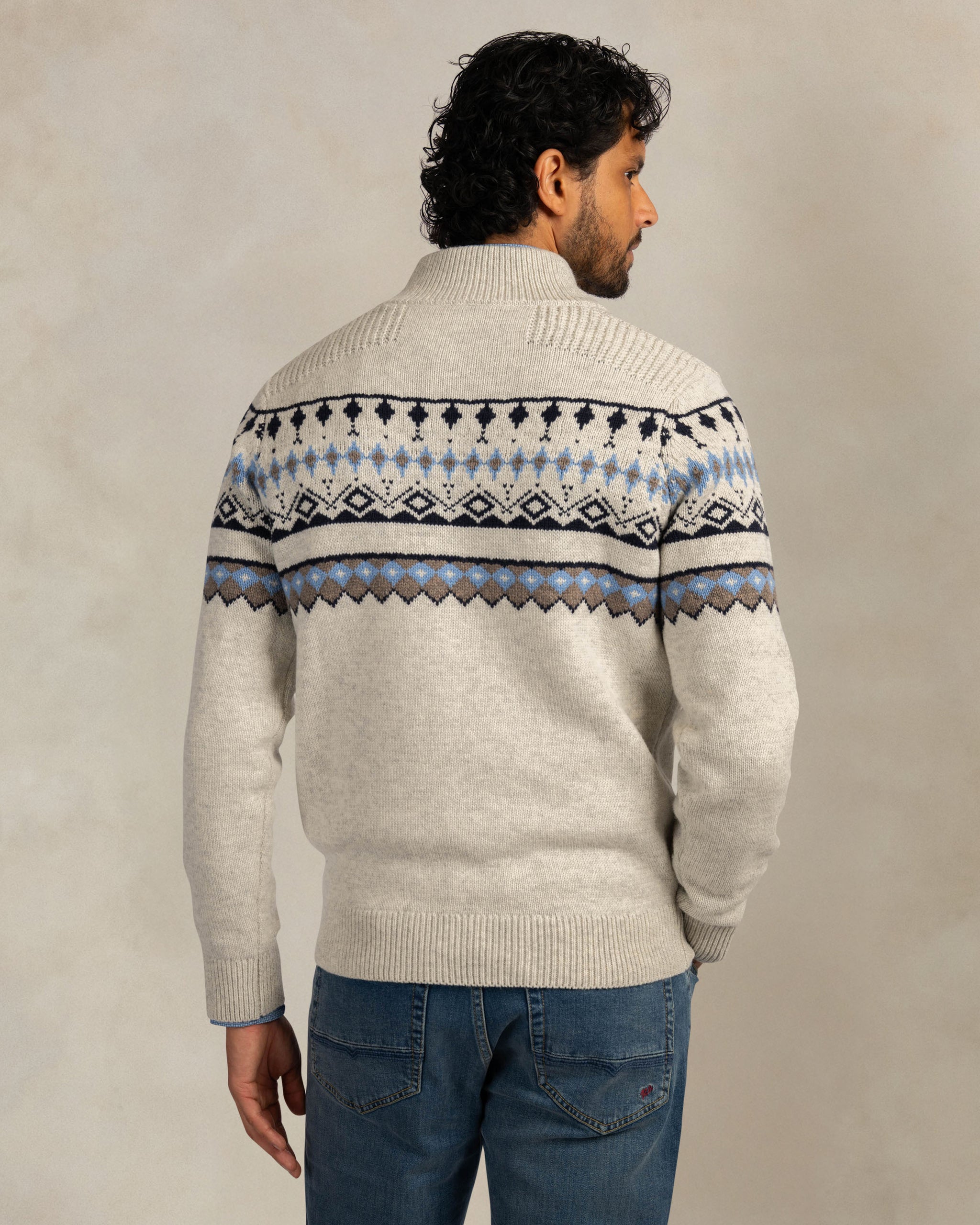 Ecru nordic knit Ecru nordic knit