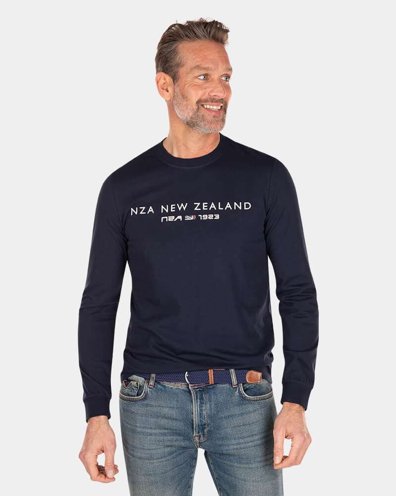 Manga larga de algodón - Traditional Navy Manga larga de algodón - Traditional Navy