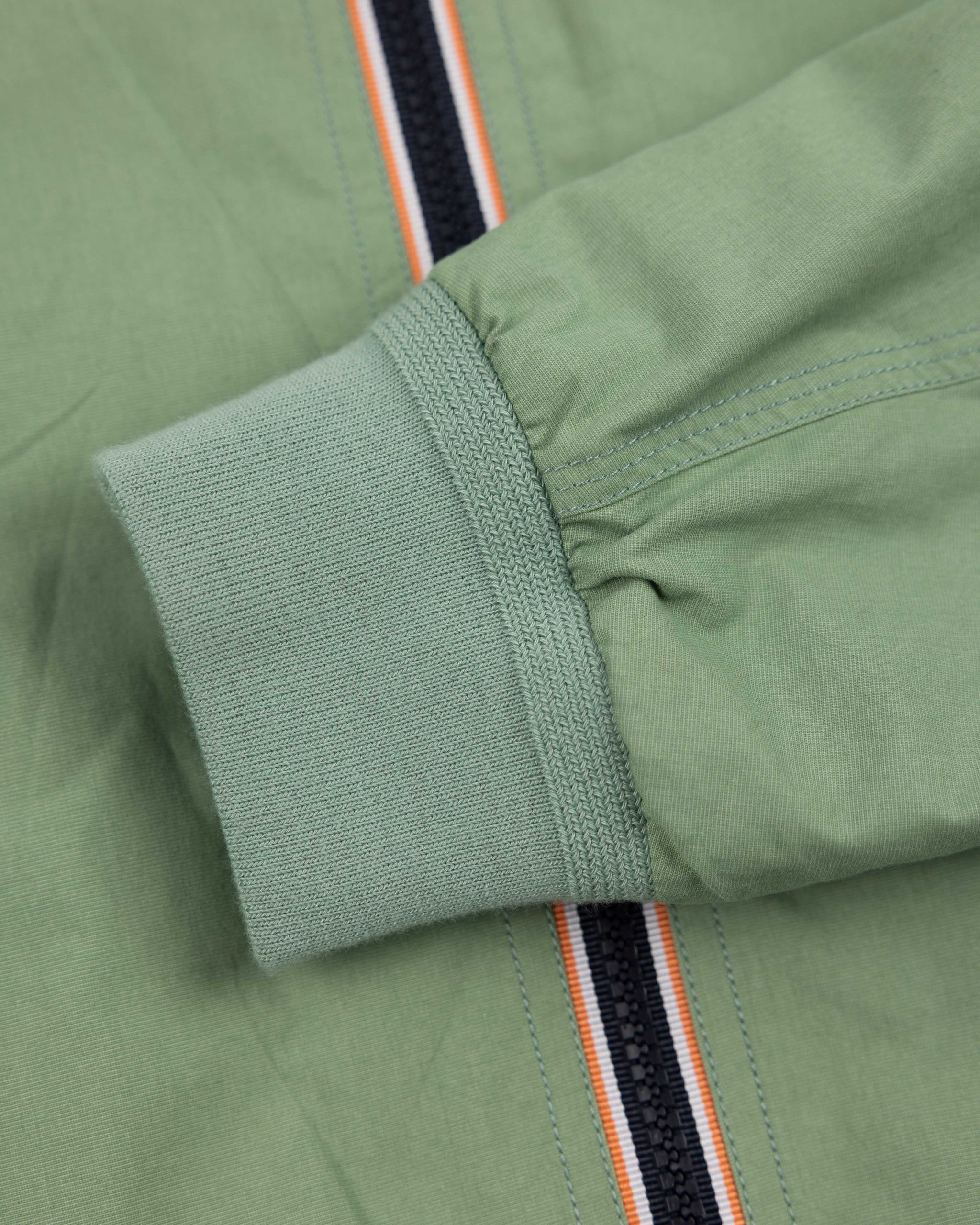 Green cotton bomber Green cotton bomber