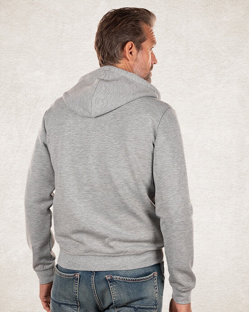  Sweat hoodie pullover - Grey Melange