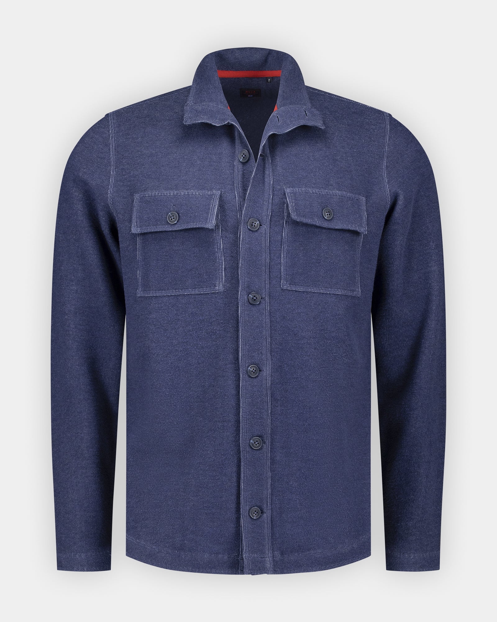 Blue cotton overshirt Blue cotton overshirt