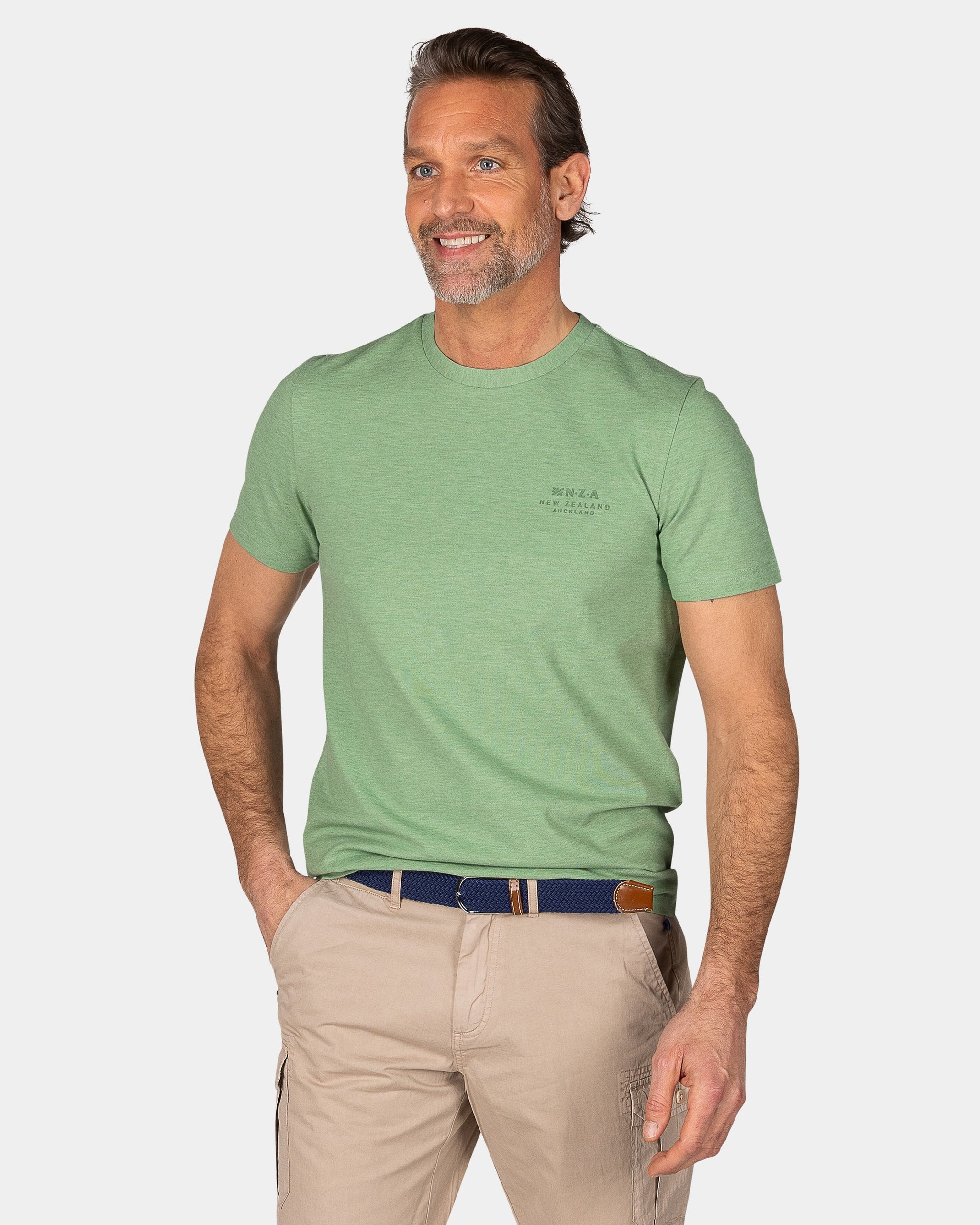 Army Green T-Shirt with Elastane Army Green T-Shirt with Elastane