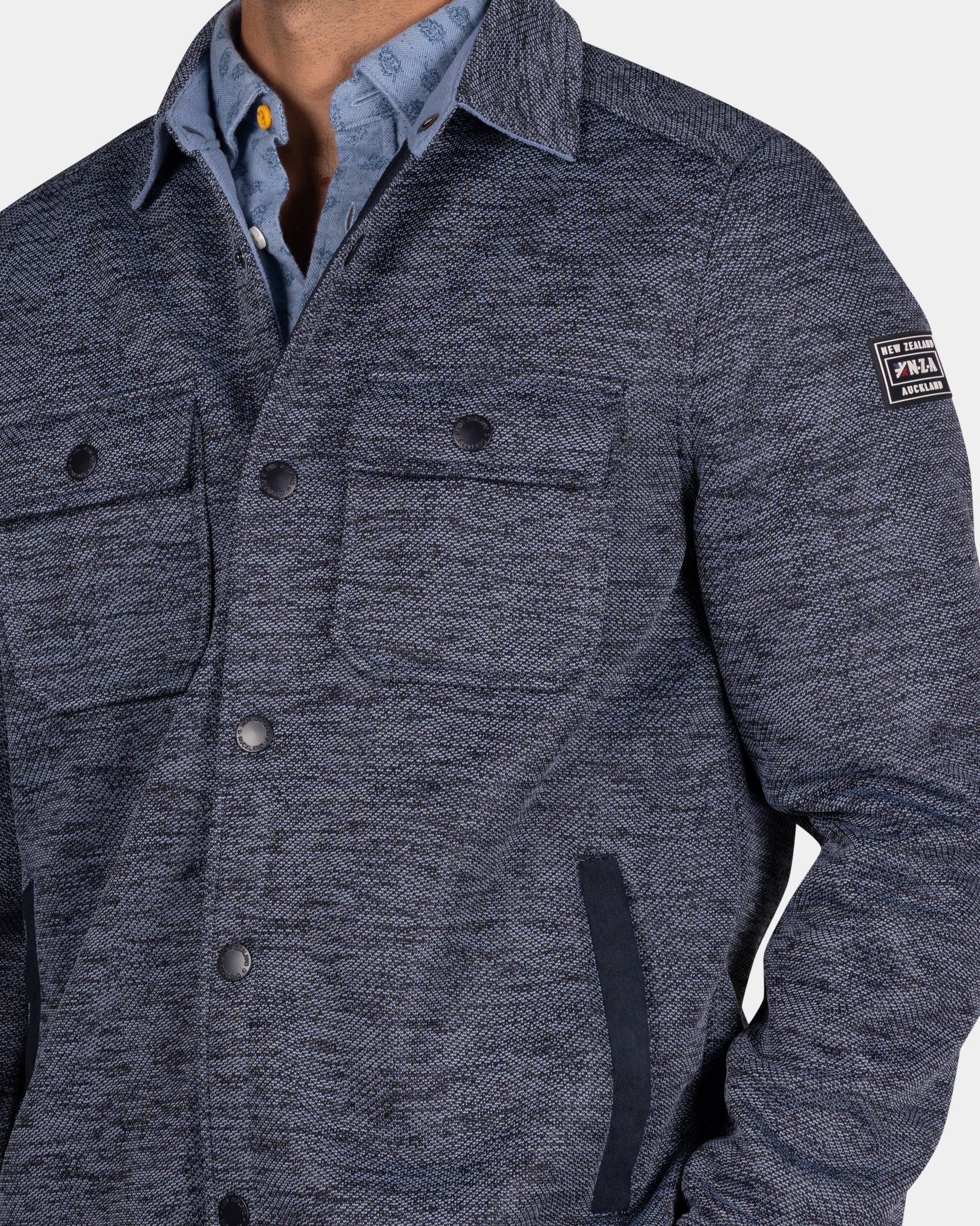 Blue fleece shirt - Winter Navy Blue fleece shirt - Winter Navy