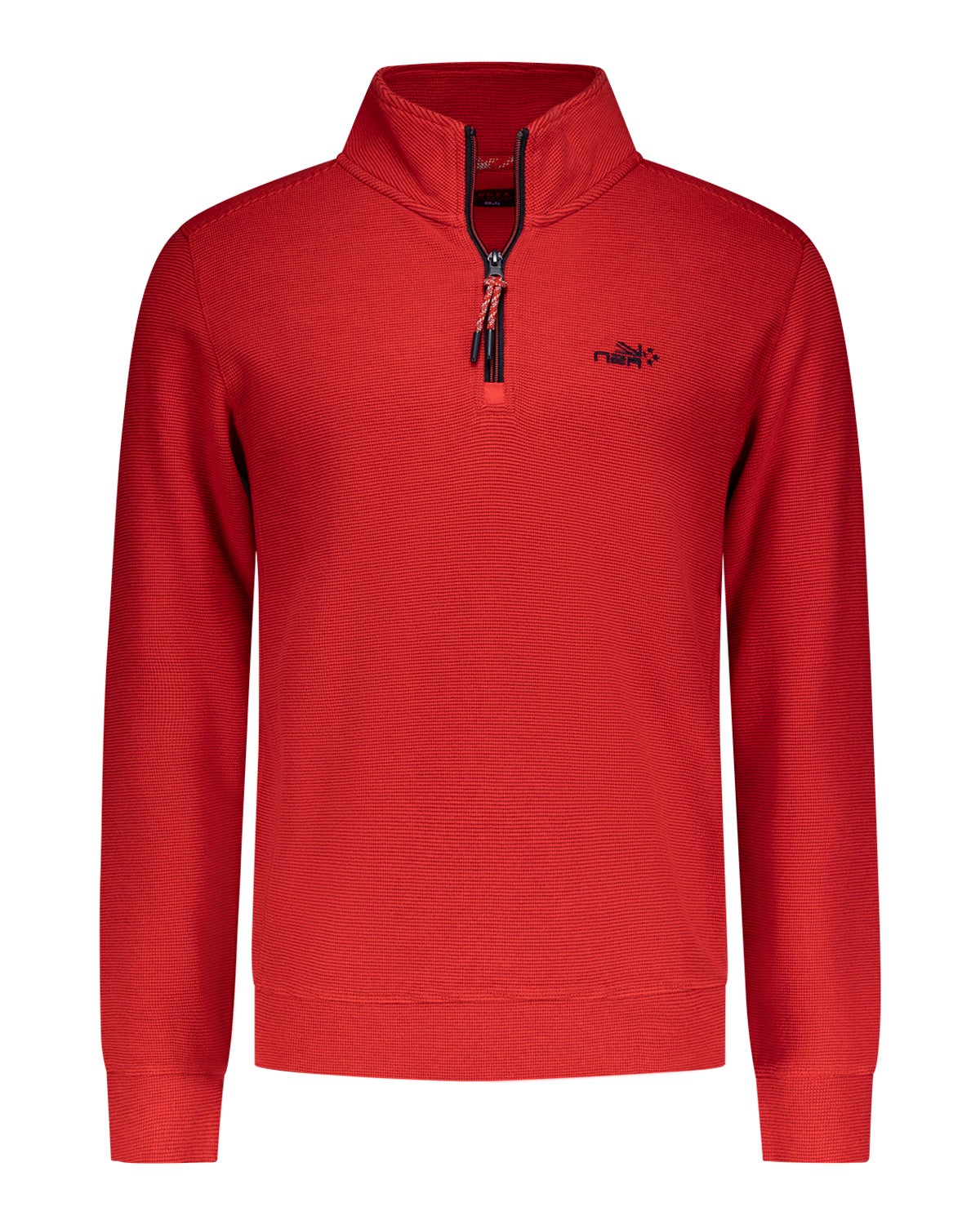 Suéter deportivo rojo con media cremallera - Reef Red Suéter deportivo rojo con media cremallera - Reef Red