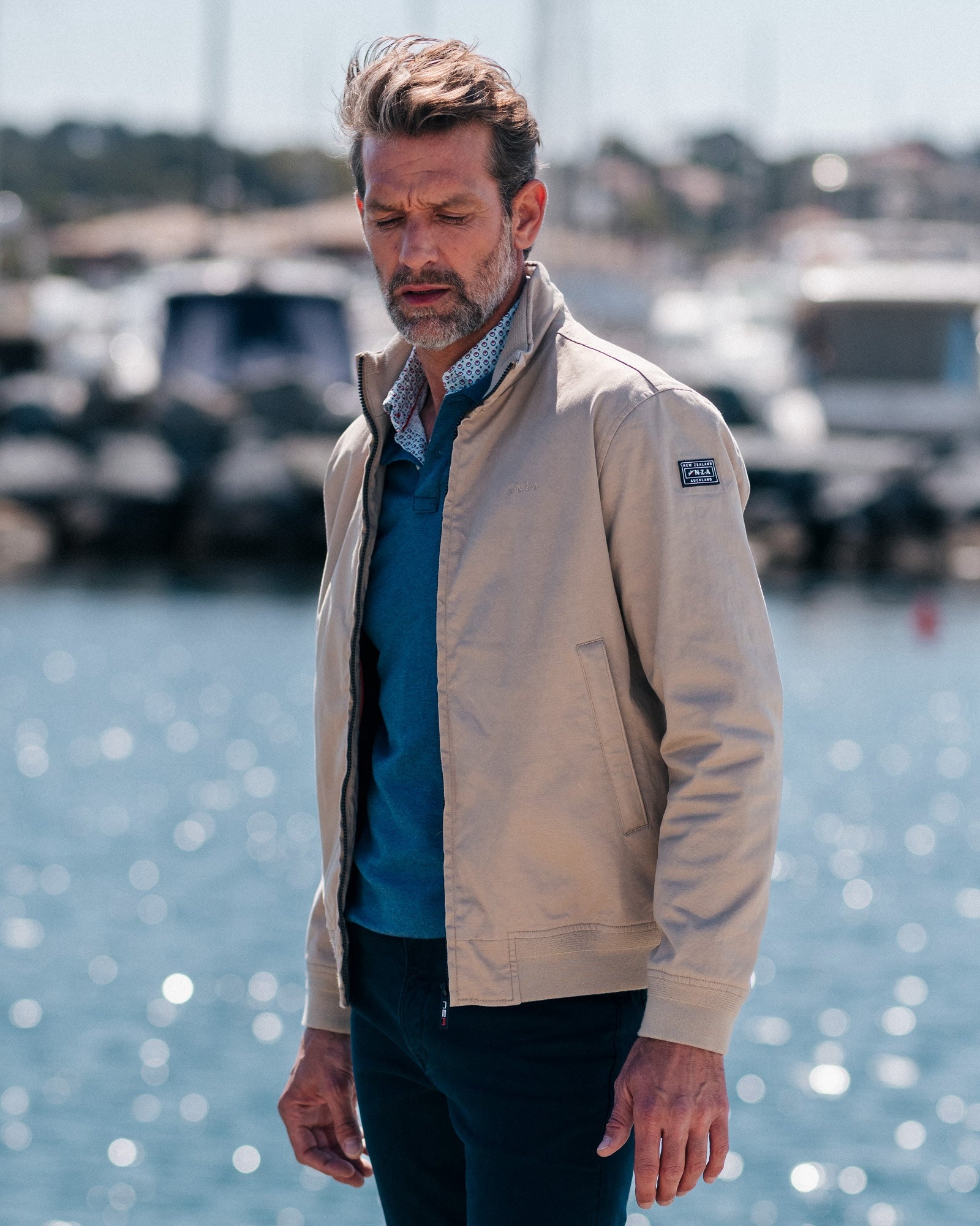 Beige bomberjack Beige bomberjack