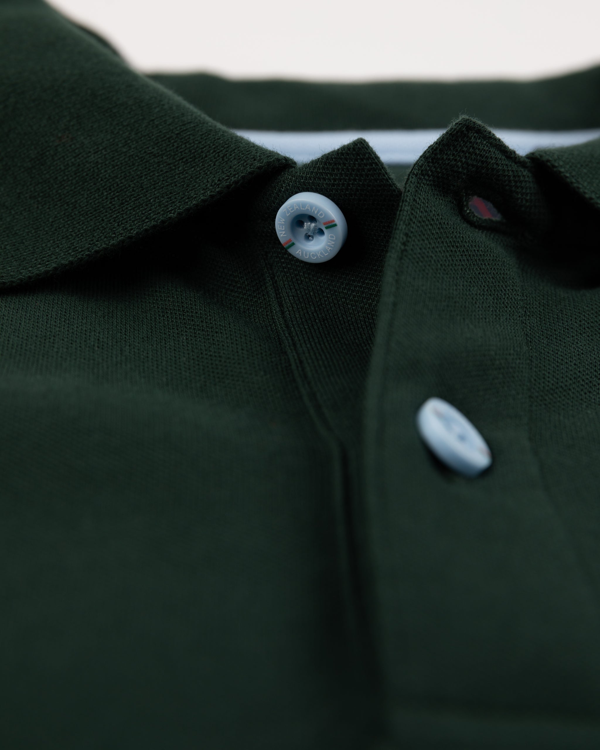 Polo de algodón elástico - Dark Pine Polo de algodón elástico - Dark Pine