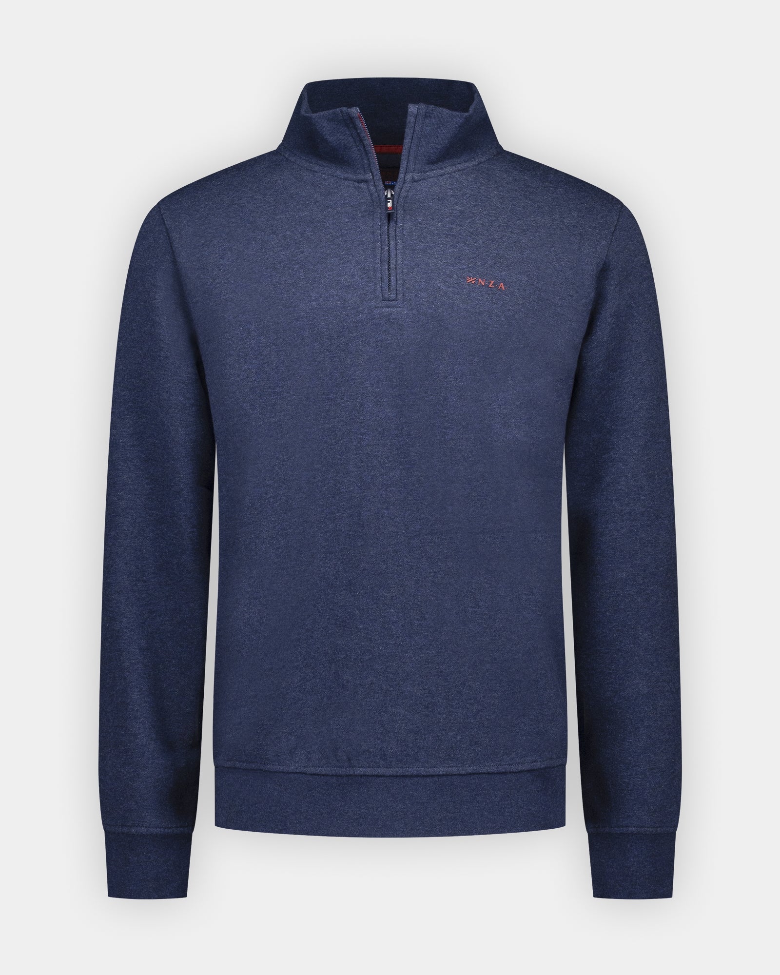 Blauwe half zip sweater Blauwe half zip sweater