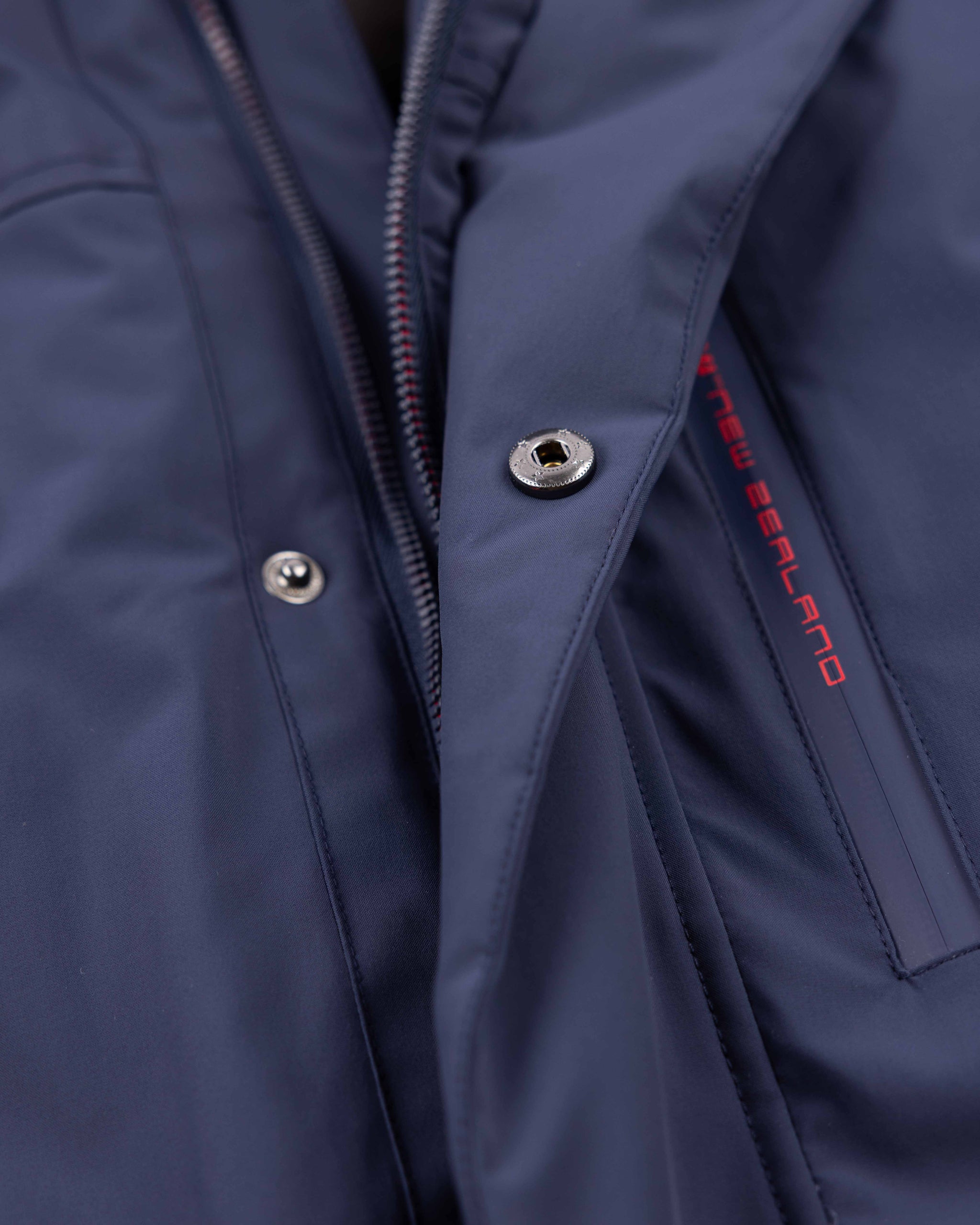Dunkelblauer Parka mit Stehkragen - Winter Navy Dunkelblauer Parka mit Stehkragen - Winter Navy