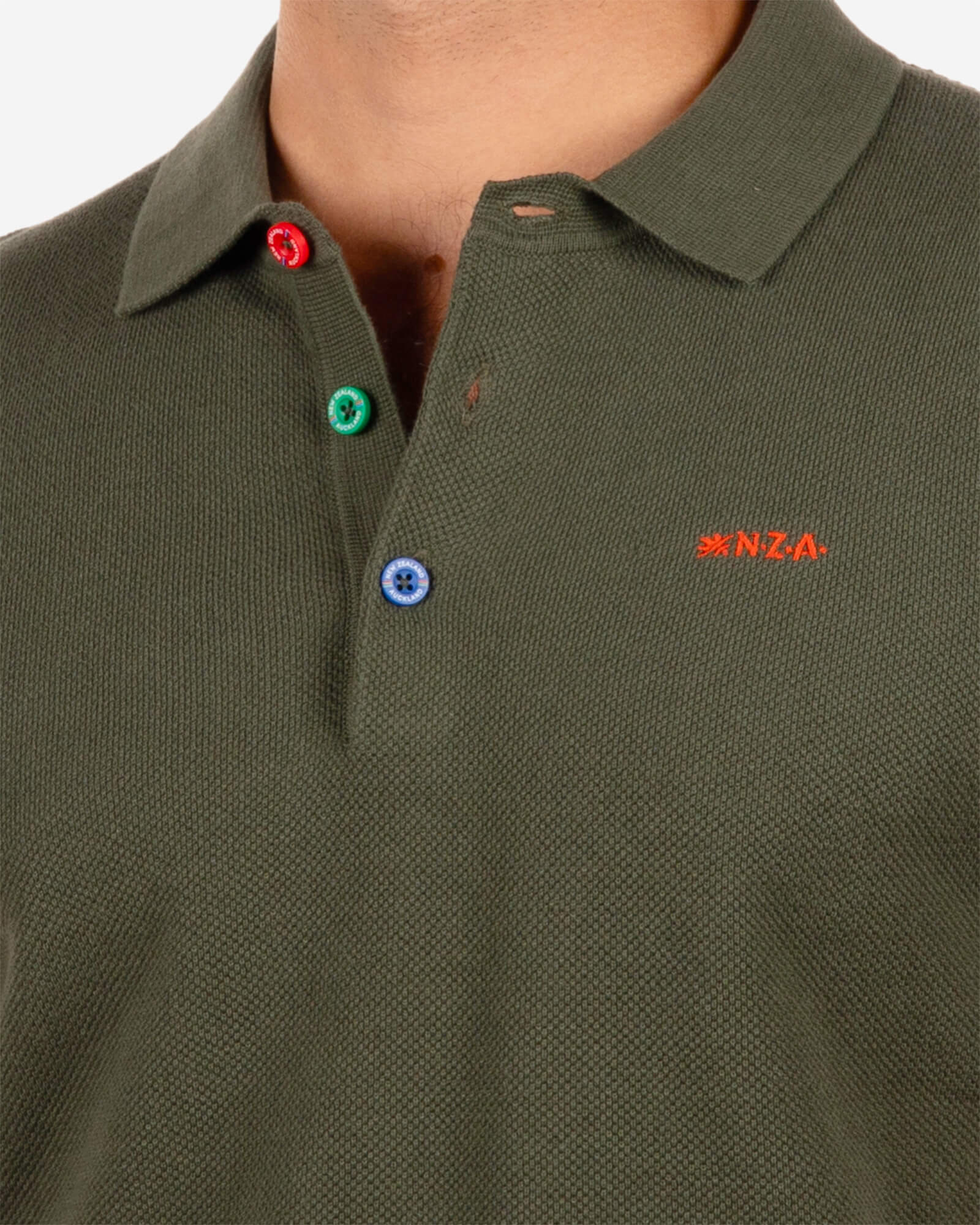 Kurzarm-Poloshirt Oratia - Rock Green Kurzarm-Poloshirt Oratia - Rock Green