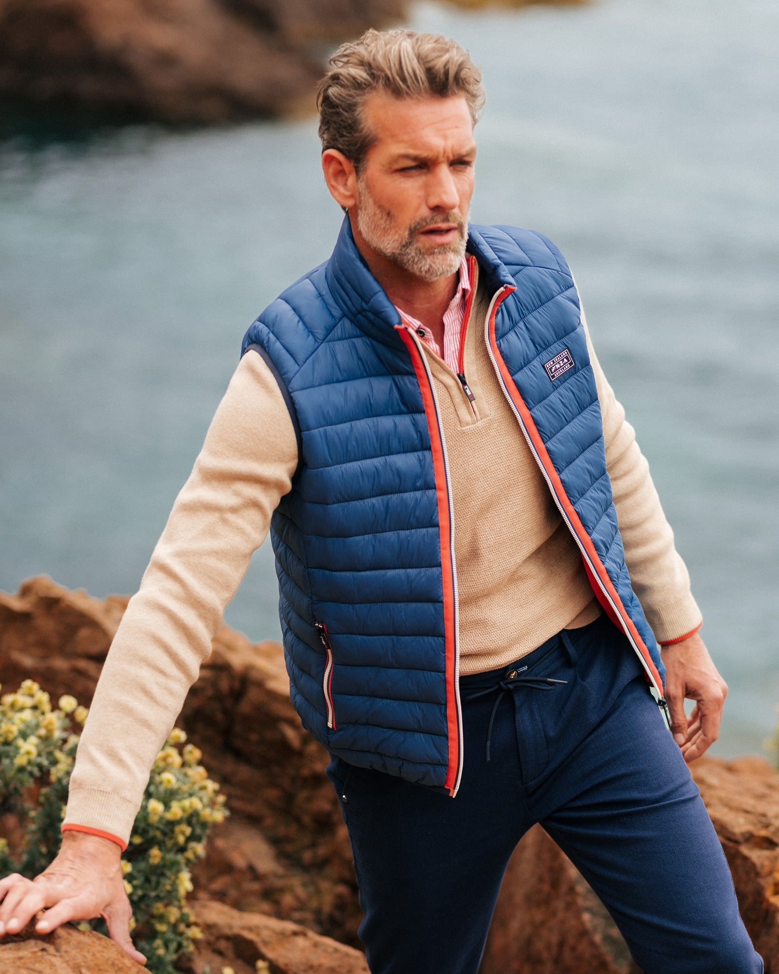 Dark blue bodywarmer Dark blue bodywarmer