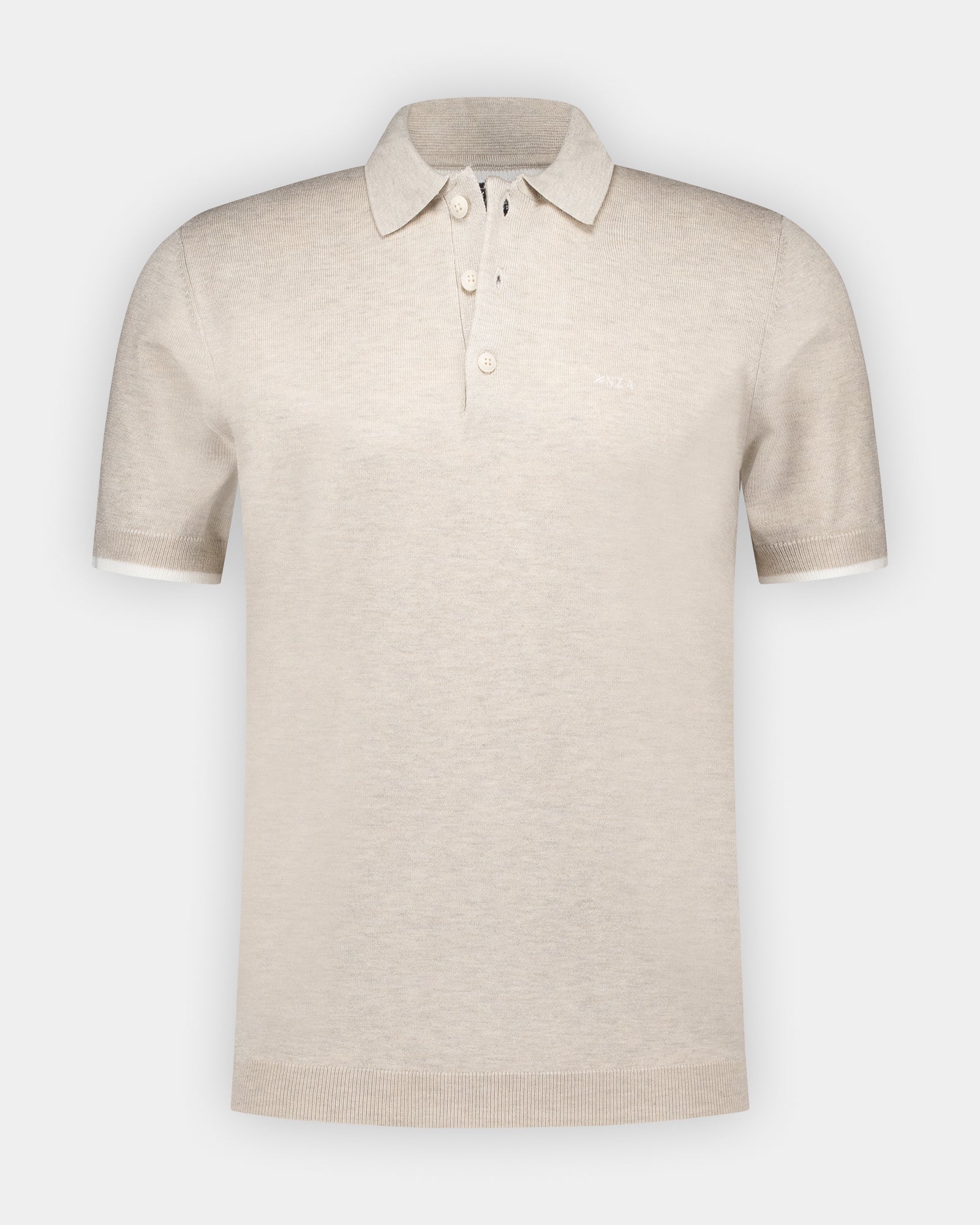 Ecru Strickpolo Ecru Strickpolo