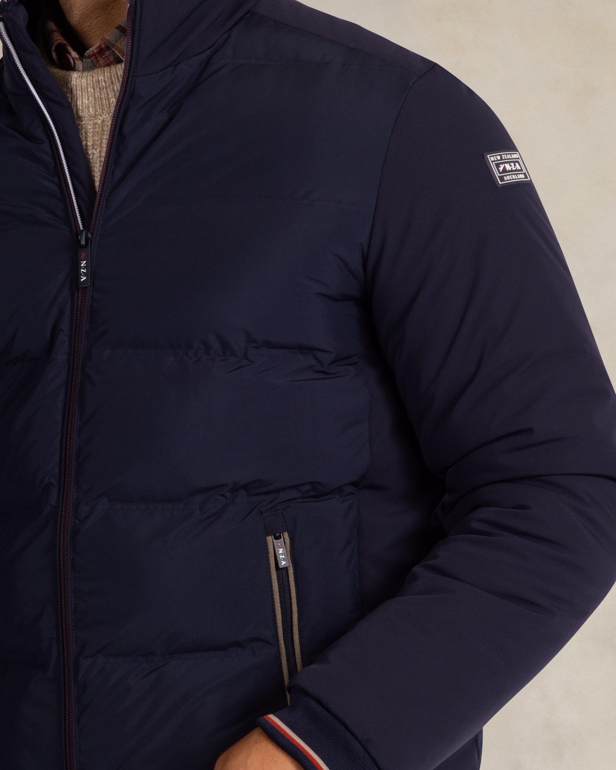 Dark blue padded jacket Dark blue padded jacket