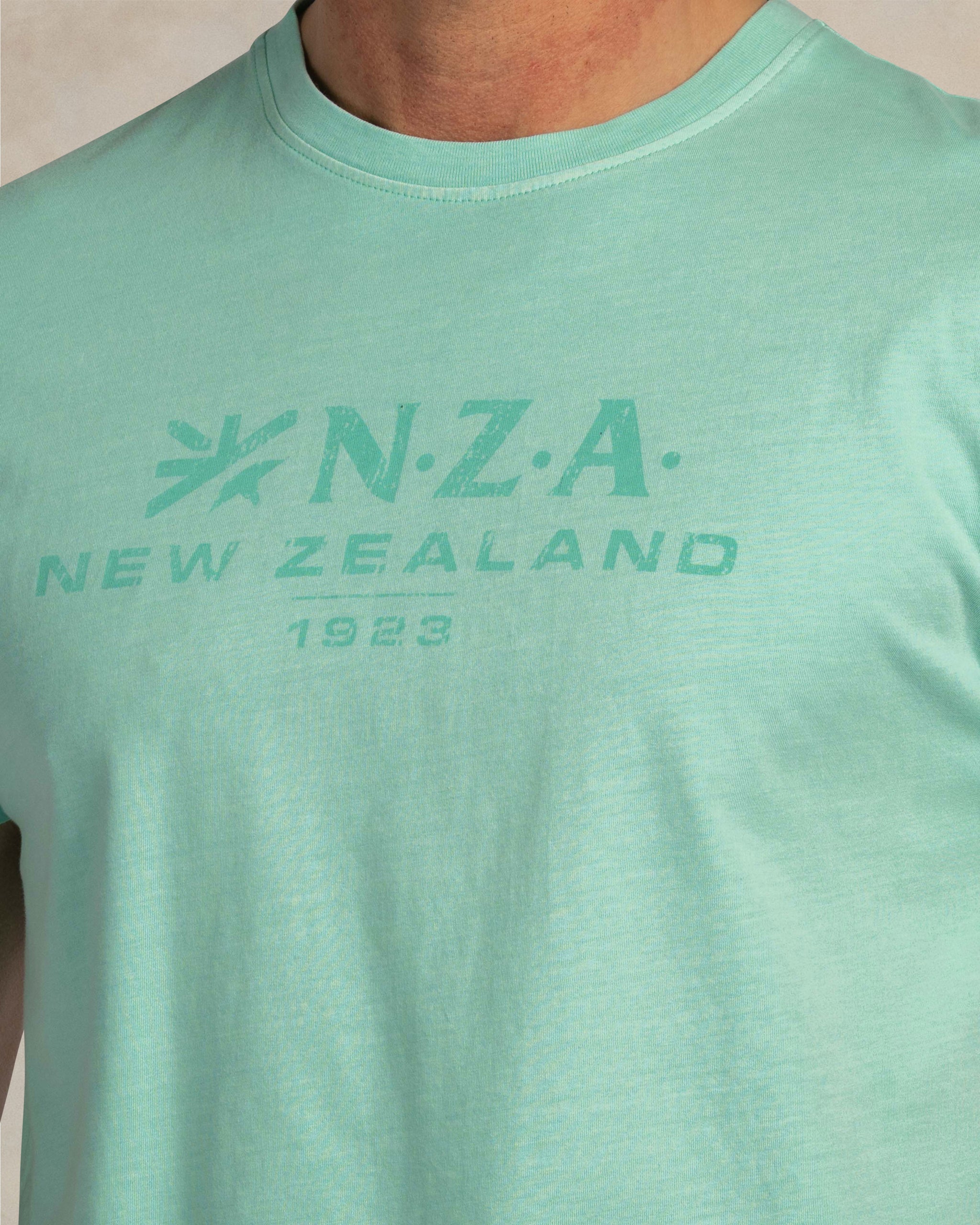 Grünes 100% Baumwoll-T-Shirt Grünes 100% Baumwoll-T-Shirt