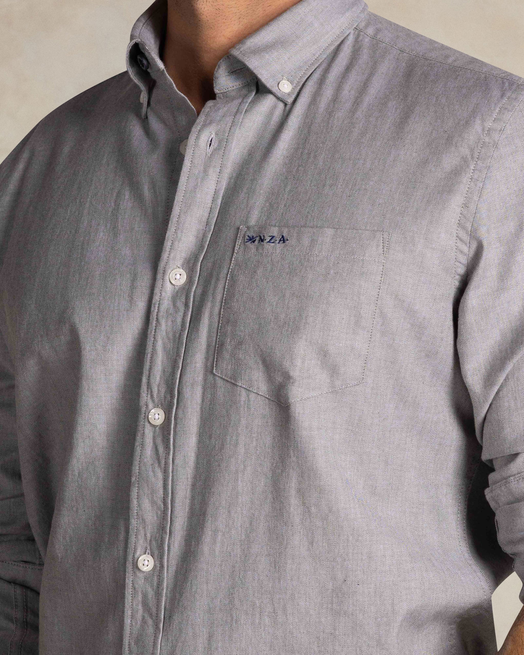 Green cotton stretch shirt Green cotton stretch shirt