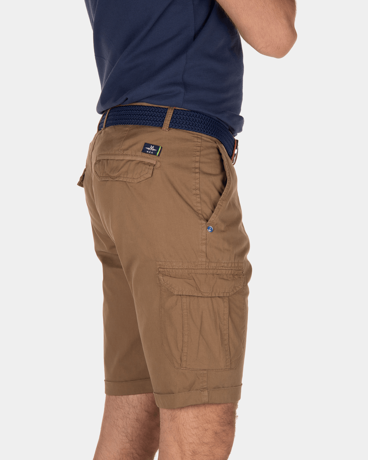 shorts cargo Larry Bay - Tobacco Brown