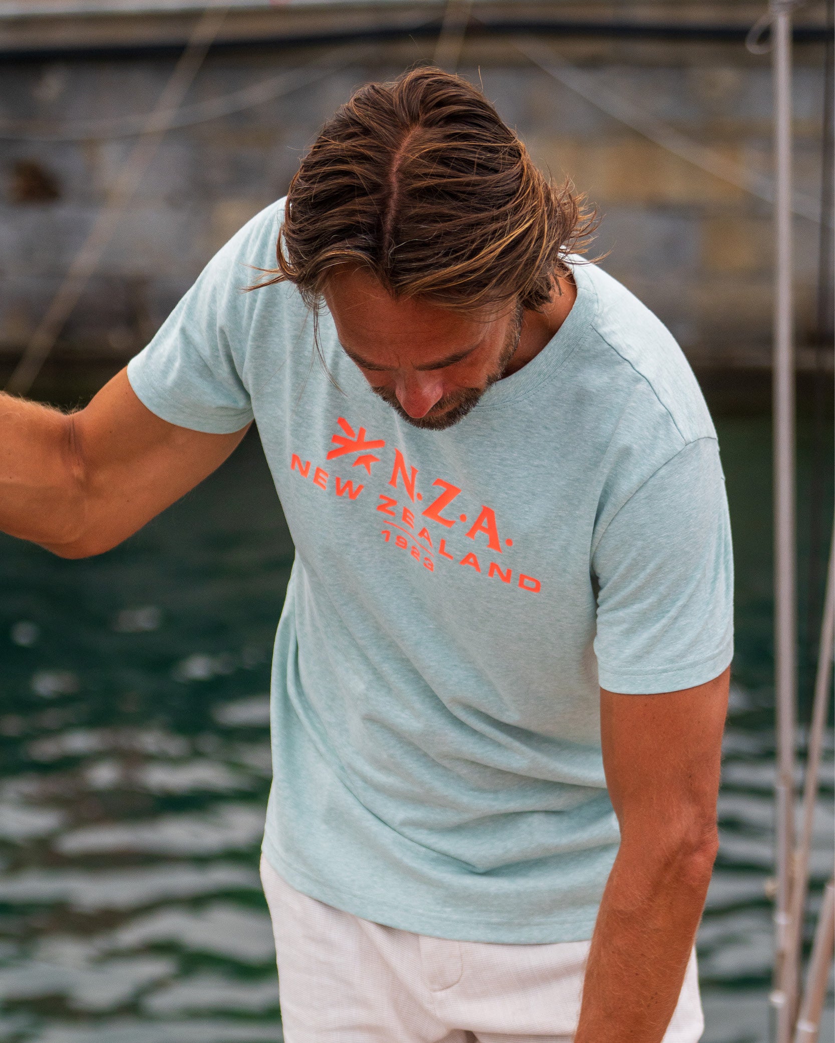 T-shirt logo vert clair T-shirt logo vert clair