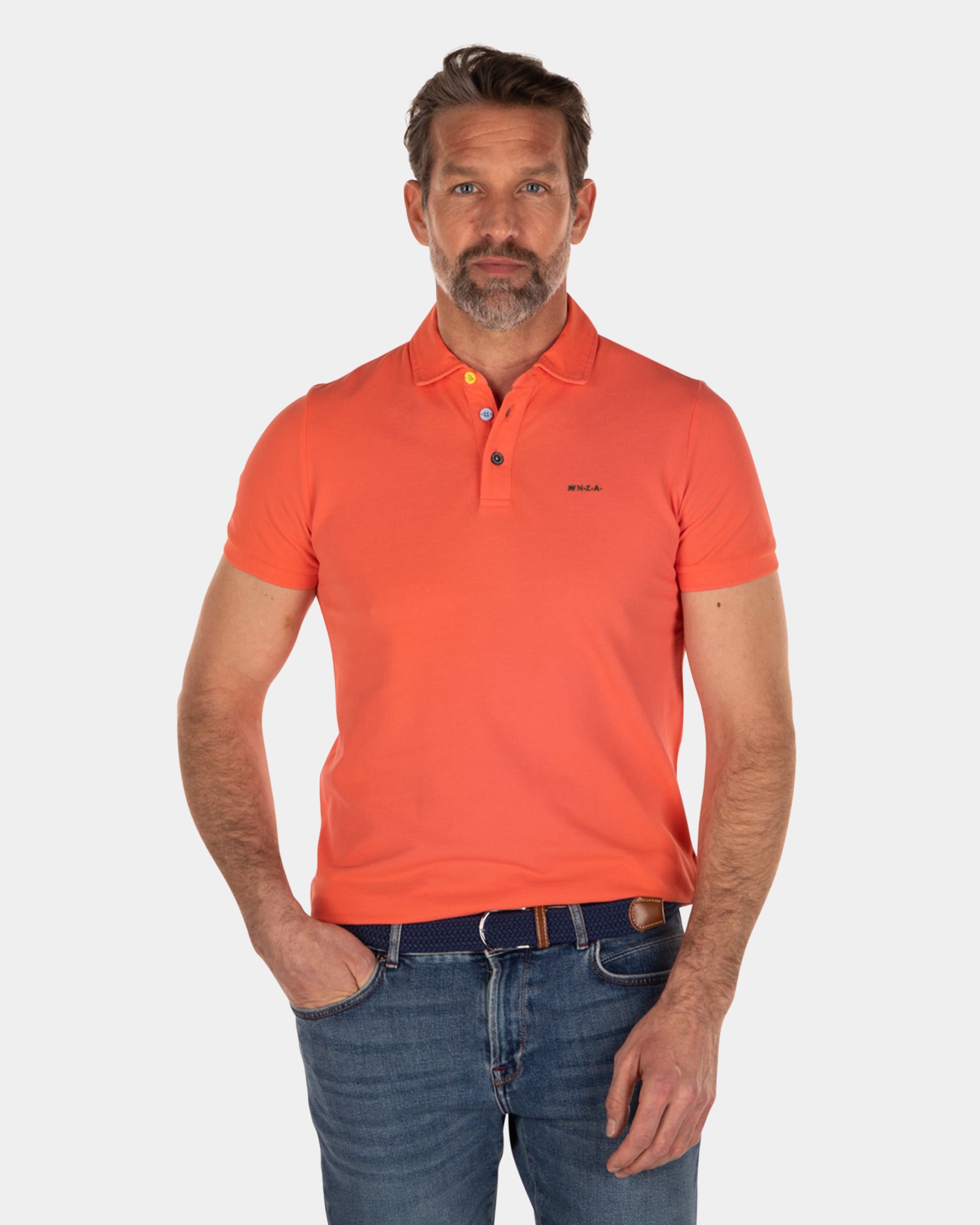 NZA Heritage polo shirt - Burned Orange NZA Heritage polo shirt - Burned Orange