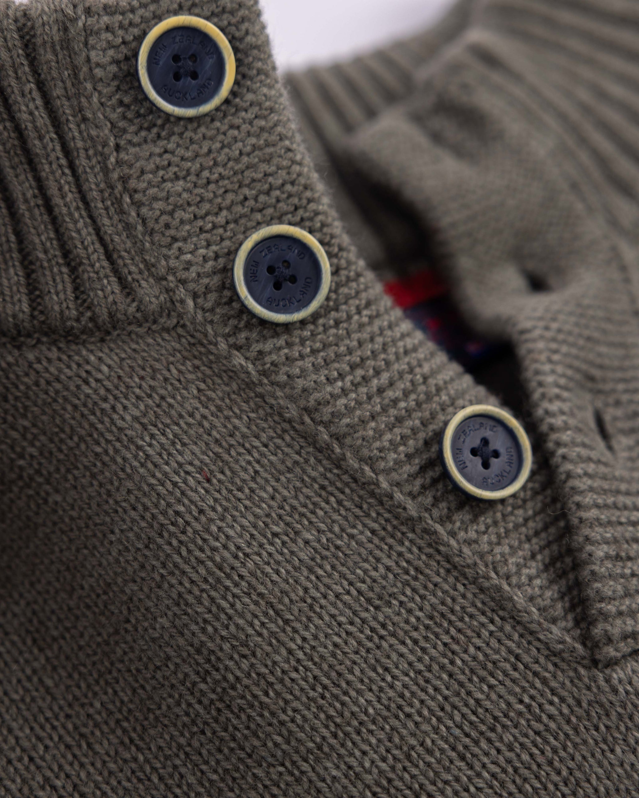 Green wool half zip sweater Green wool half zip sweater