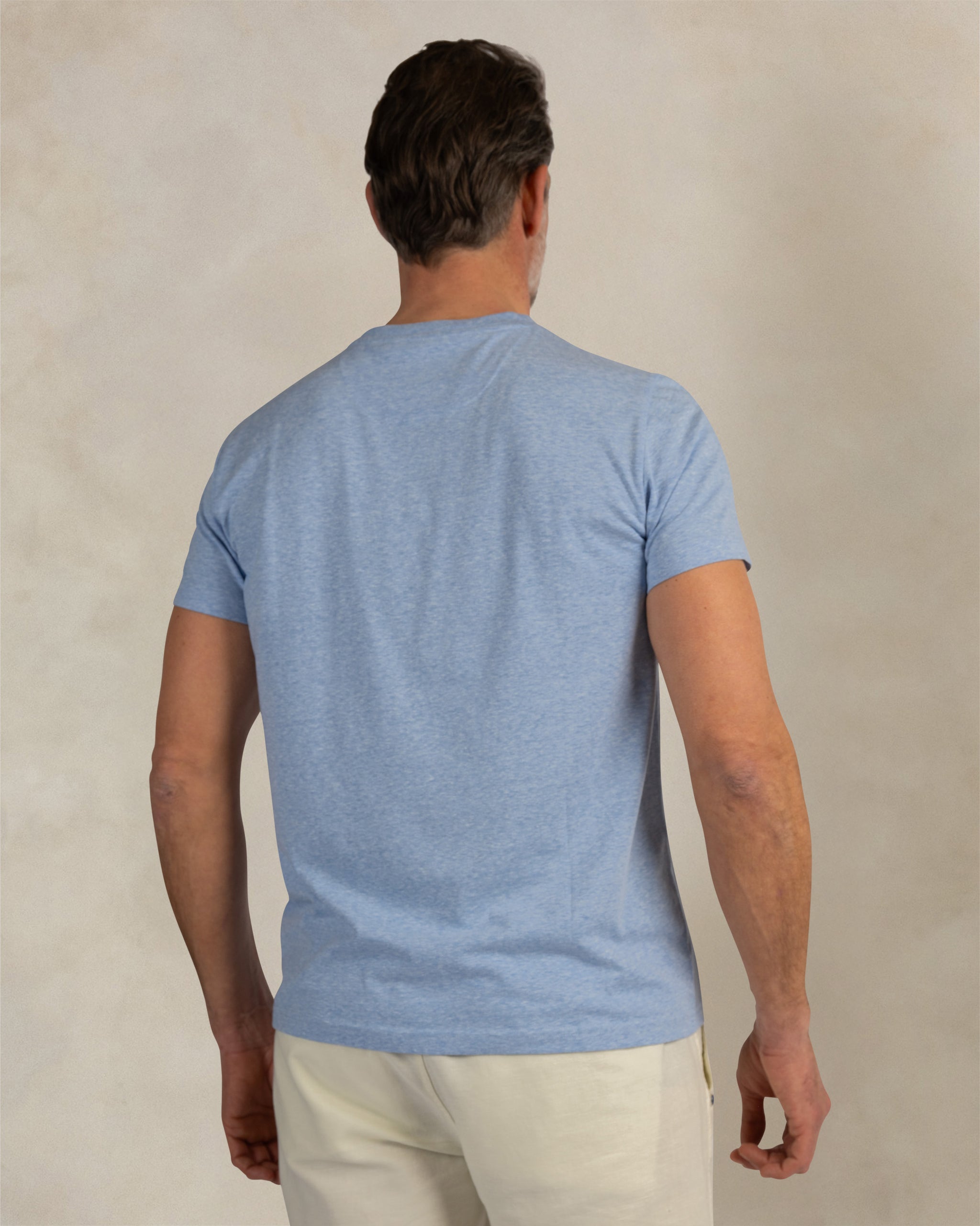 Lichtblauw logo t-shirt Lichtblauw logo t-shirt