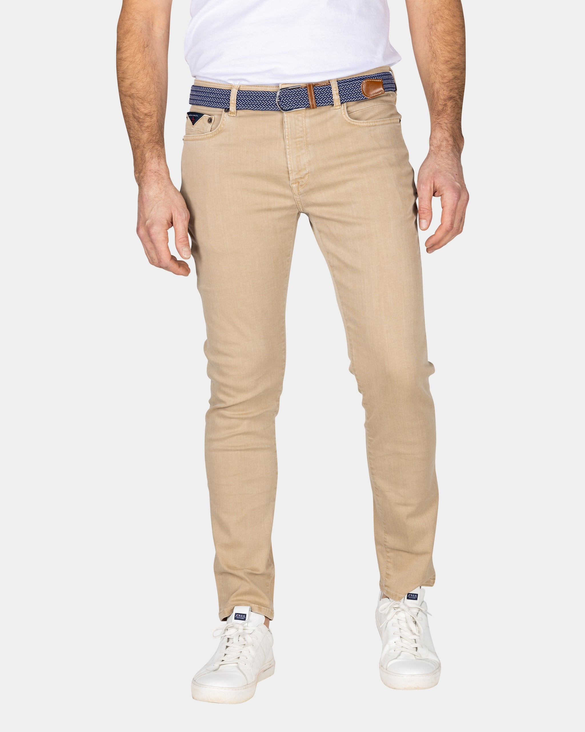 Beige gekleurde spijkerbroek Beige gekleurde spijkerbroek