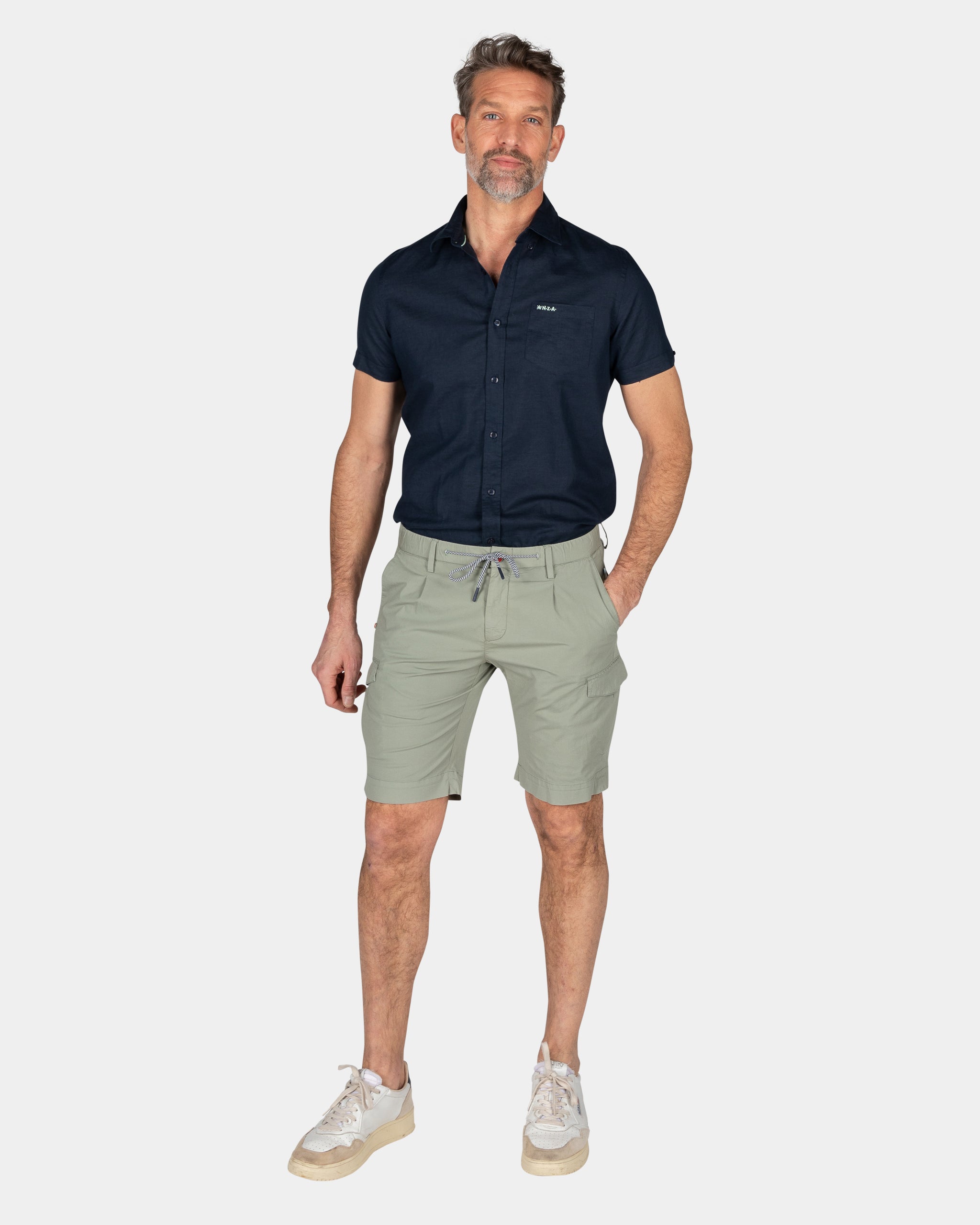 Chemise unie manches courtes - Traditional Navy Chemise unie manches courtes - Traditional Navy