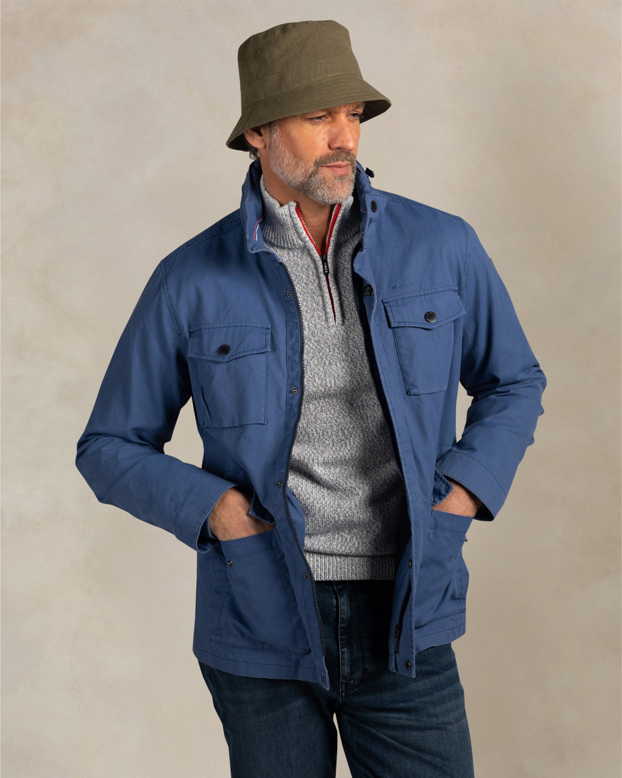 Green 100% linen bucket hat Green 100% linen bucket hat