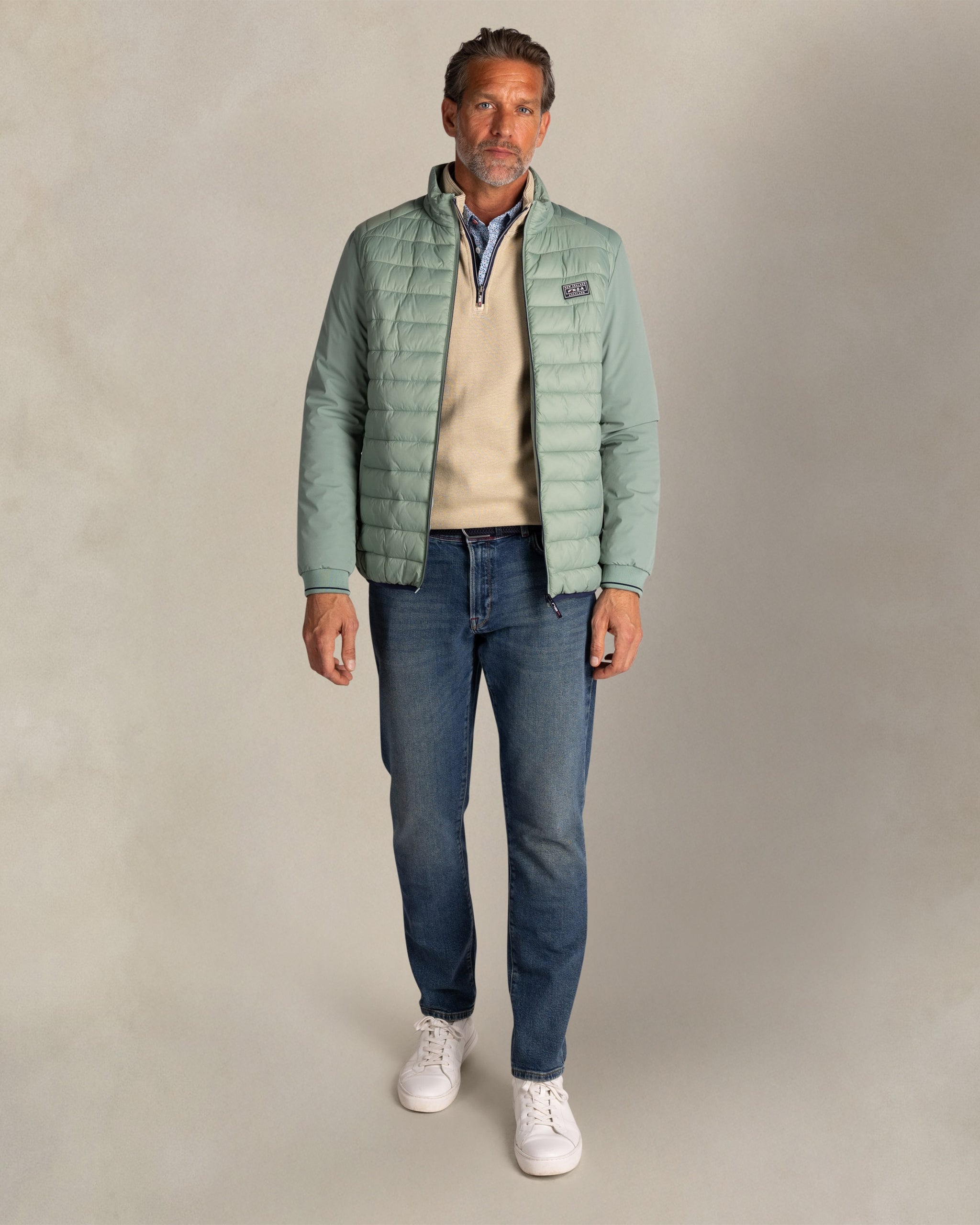 Green padded jacket Green padded jacket