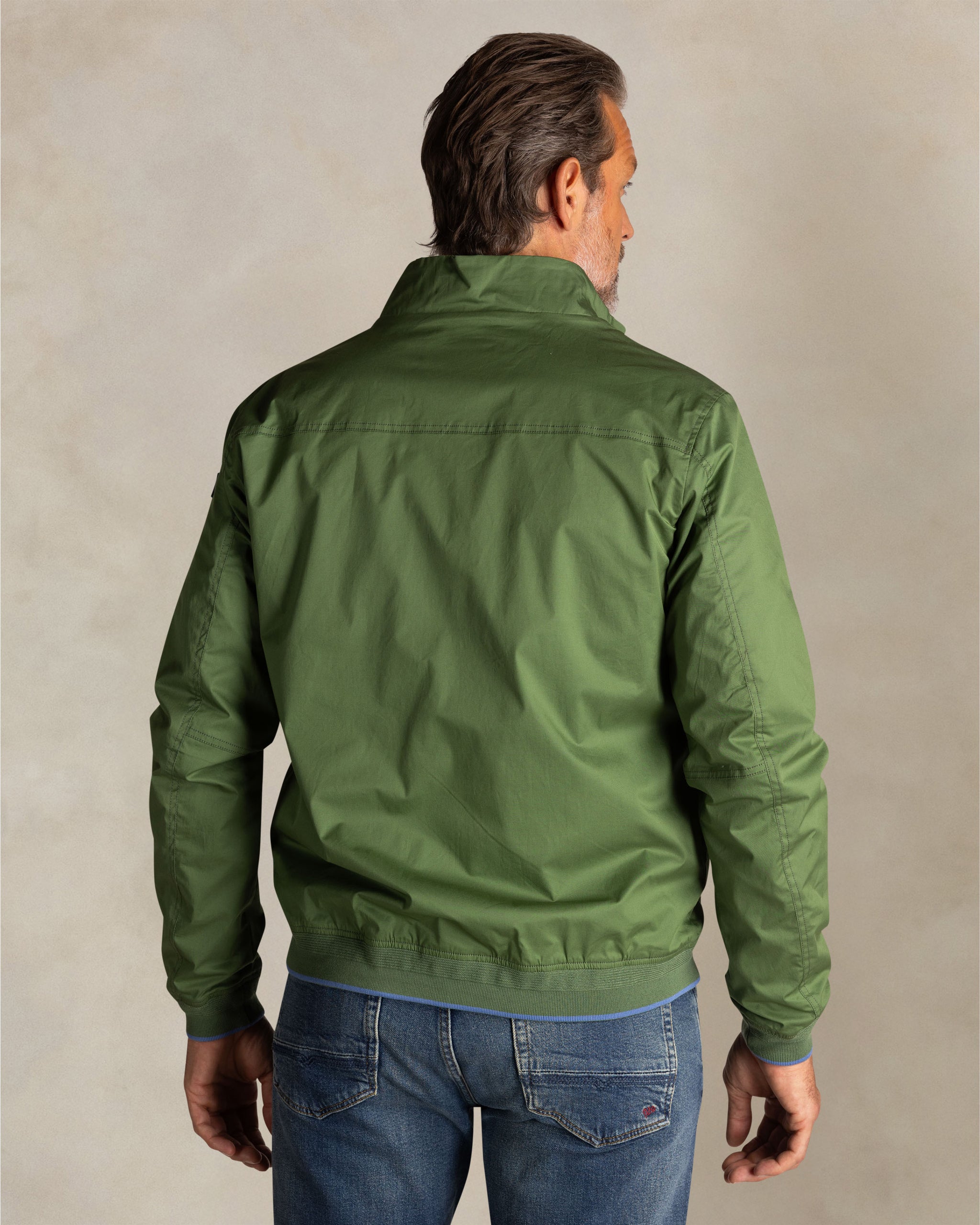 Green cotton jacket Green cotton jacket