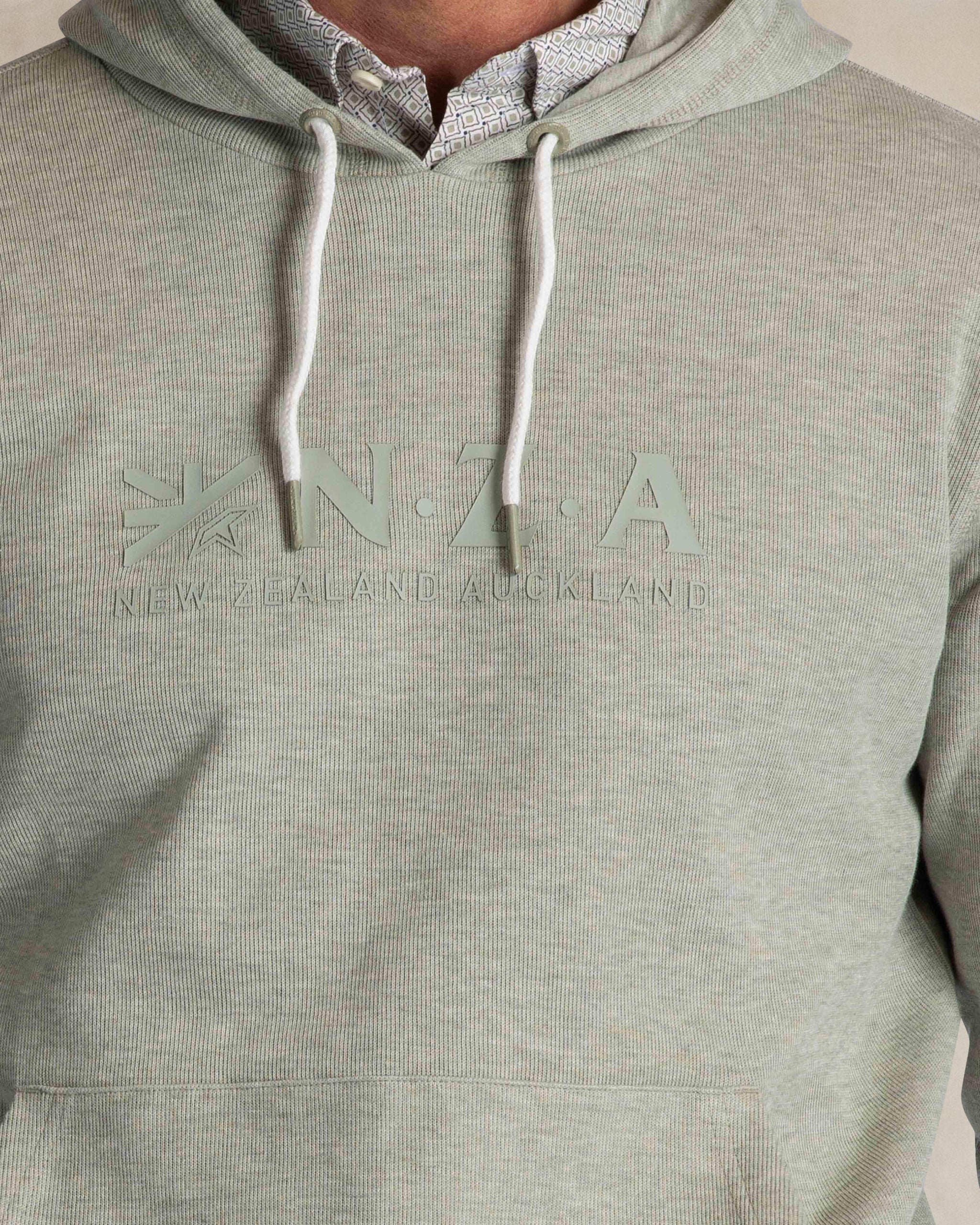 Lichtgrüner Hoodie aus Baumwolle Lichtgrüner Hoodie aus Baumwolle