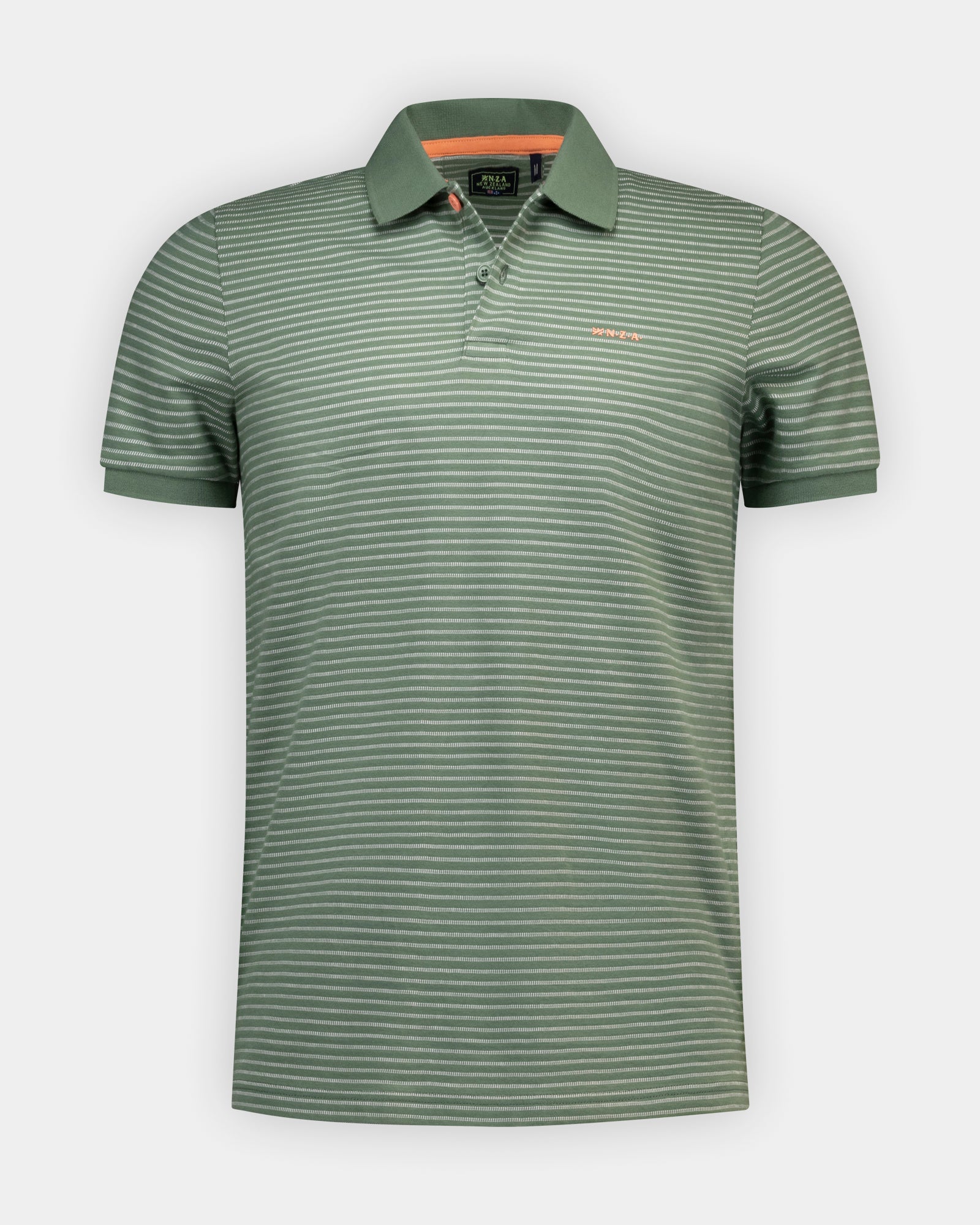 Polo imprimé en coton vert 100% Polo imprimé en coton vert 100%