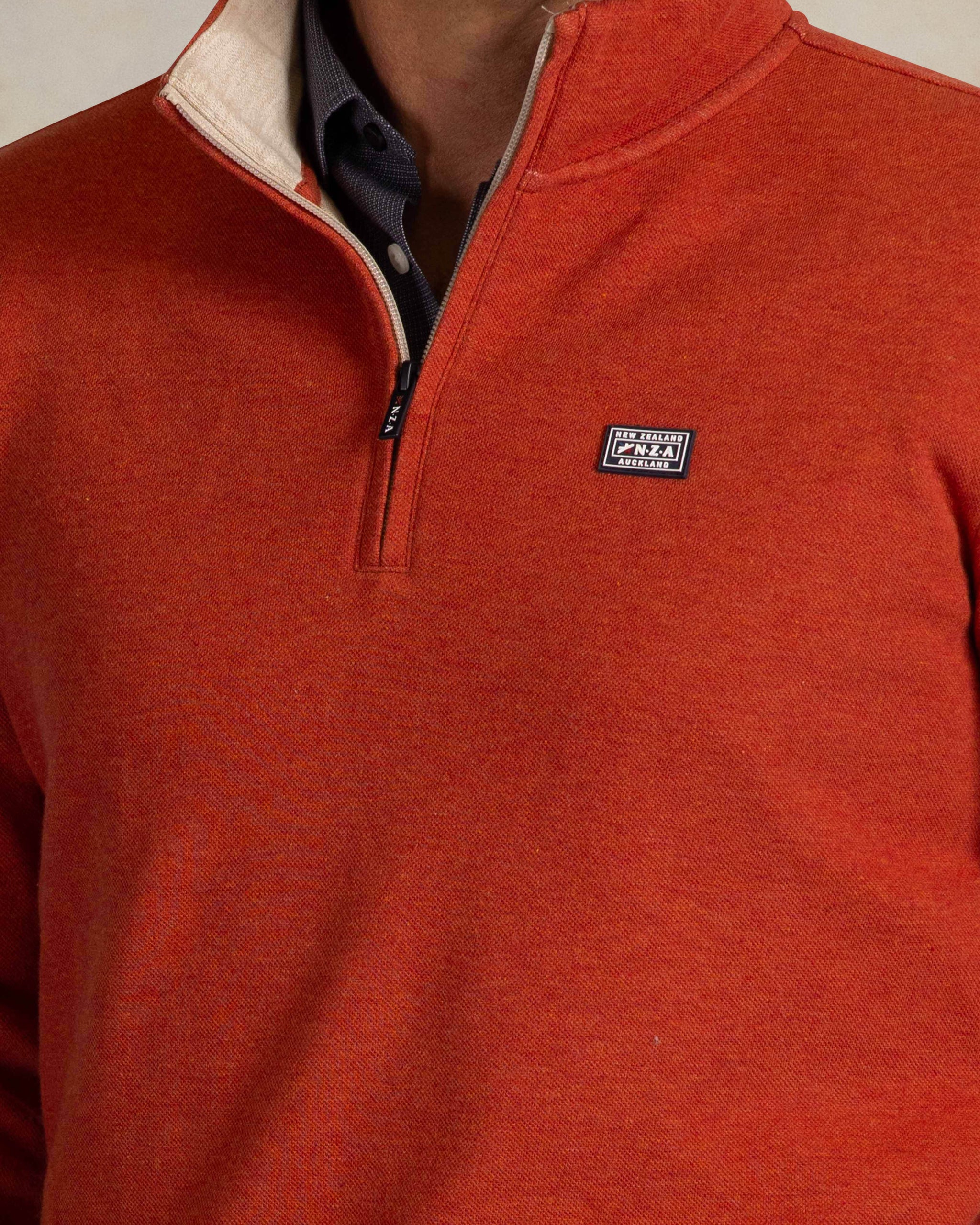 Orange quarter zip sweatshirt Orange quarter zip sweatshirt