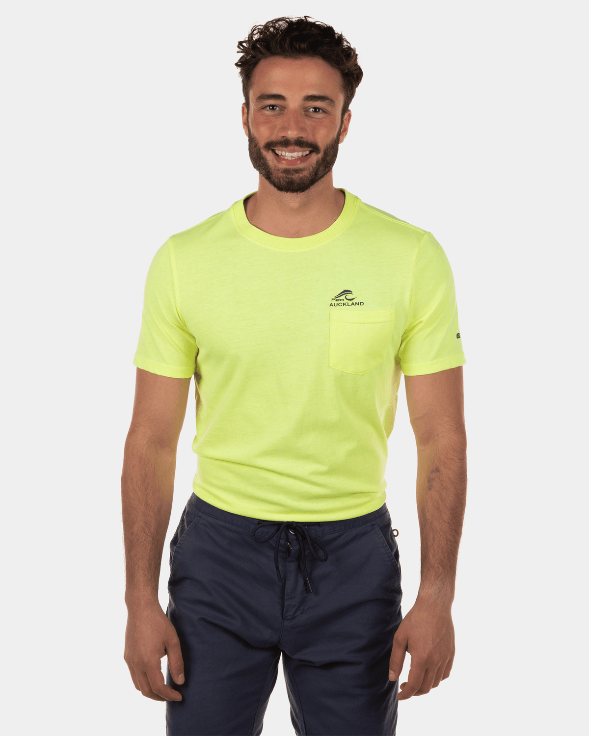Camiseta básica Rotokohu - Dusty Neon Yellow