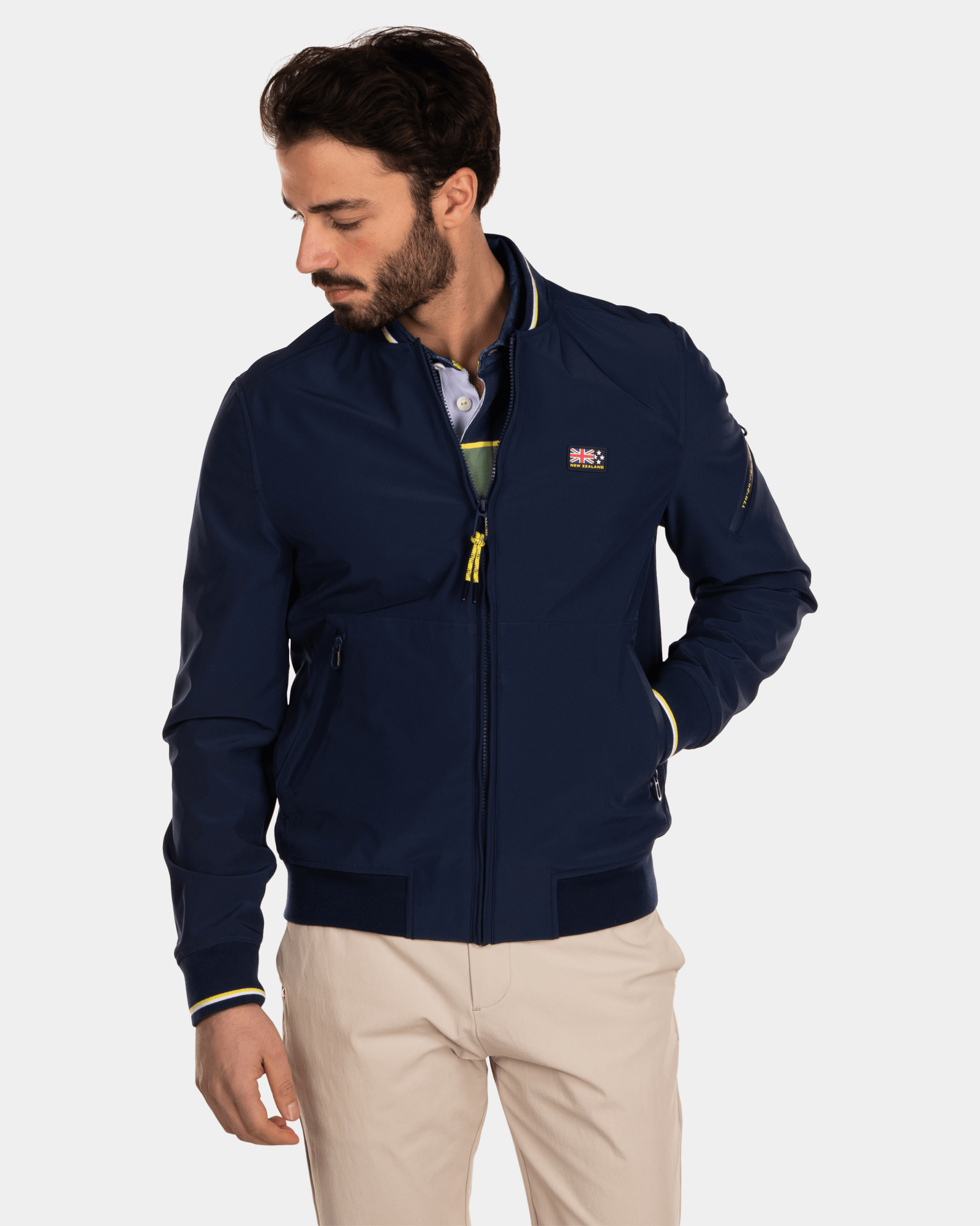 Softshell stretch bomberjack - Key Navy Softshell stretch bomberjack - Key Navy